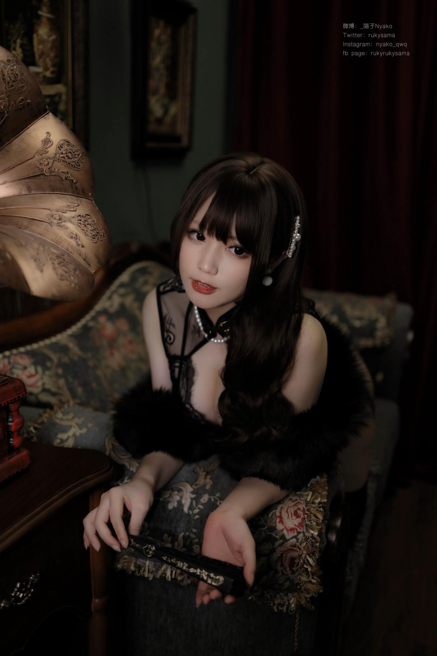 图片[46]-Nyako喵子 – チャイナドレス[74P] – 速更版-美库