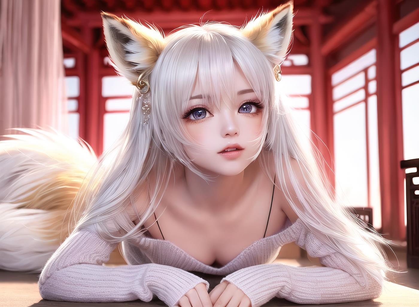 图片[44]-AI绘画 011 2K高清 狐狸姐姐 [146P] – 速更版-美库