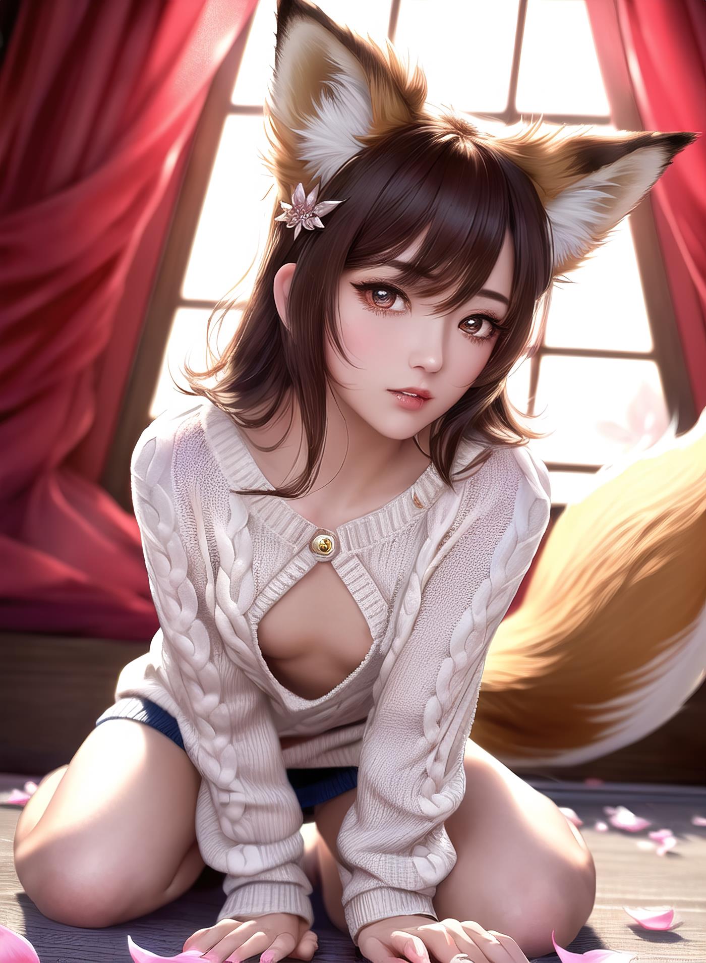 图片[52]-AI绘画 011 2K高清 狐狸姐姐 [146P] – 速更版-美库