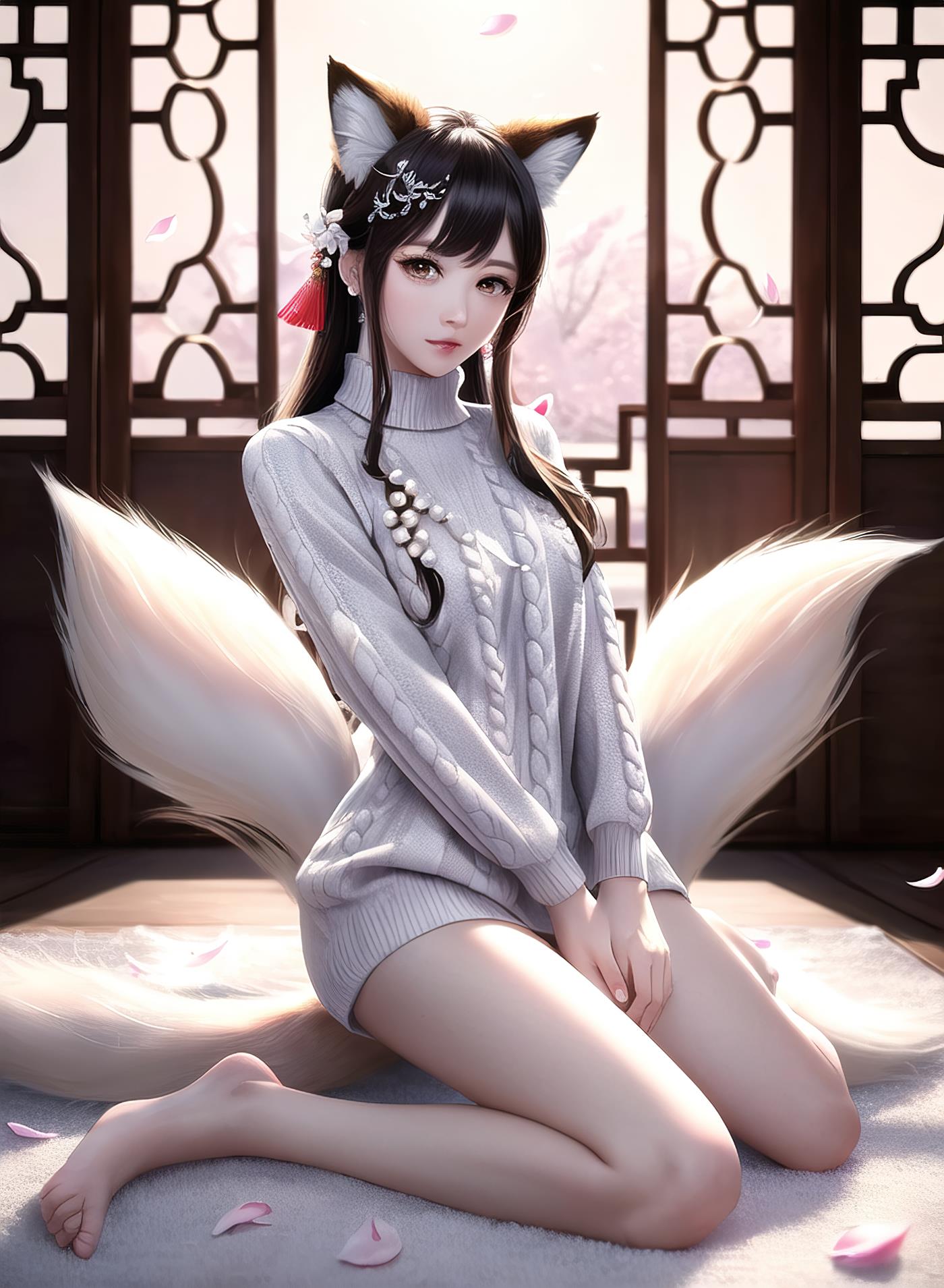 图片[60]-AI绘画 011 2K高清 狐狸姐姐 [146P] – 速更版-美库