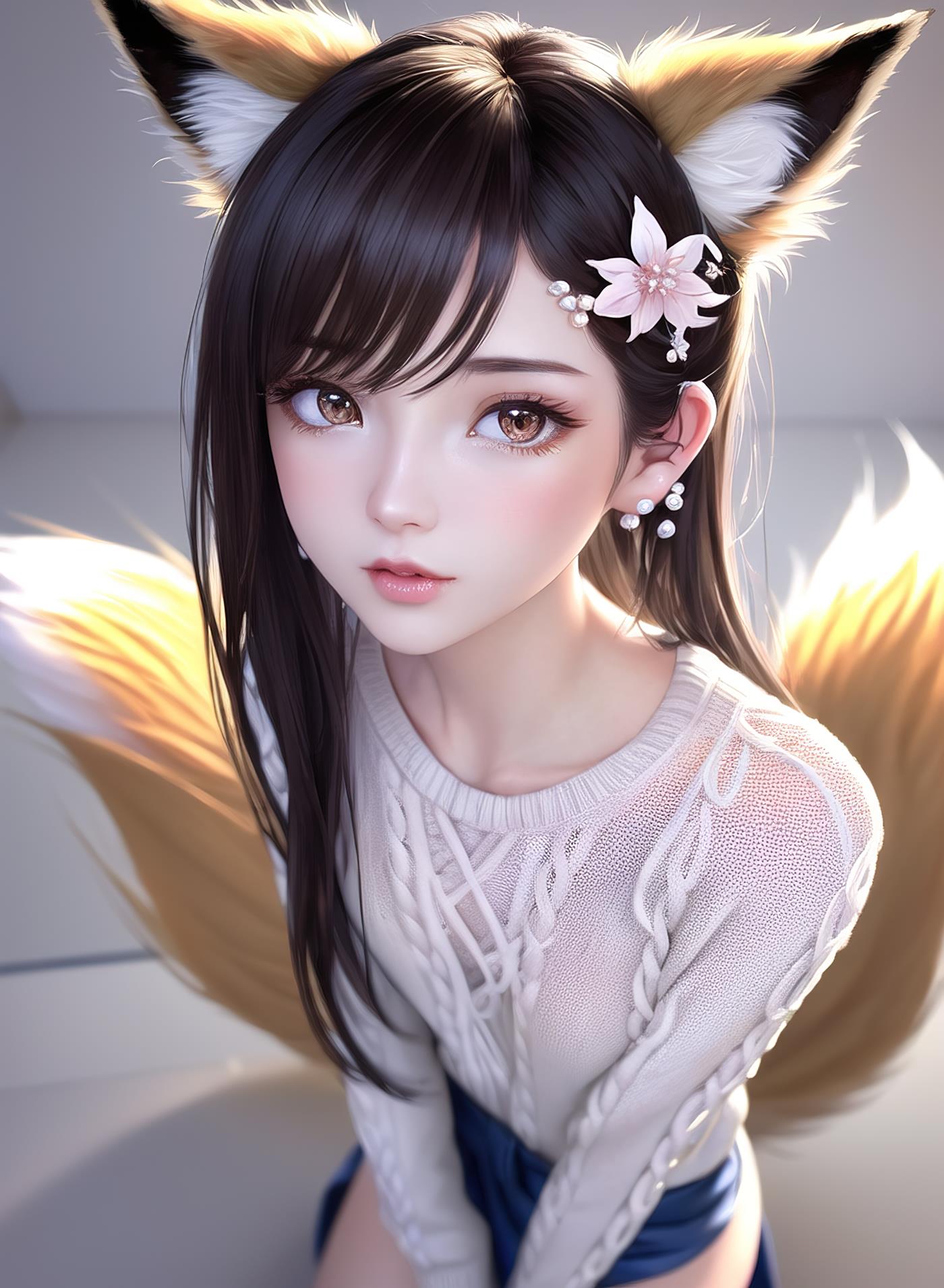 图片[63]-AI绘画 011 2K高清 狐狸姐姐 [146P] – 速更版-美库