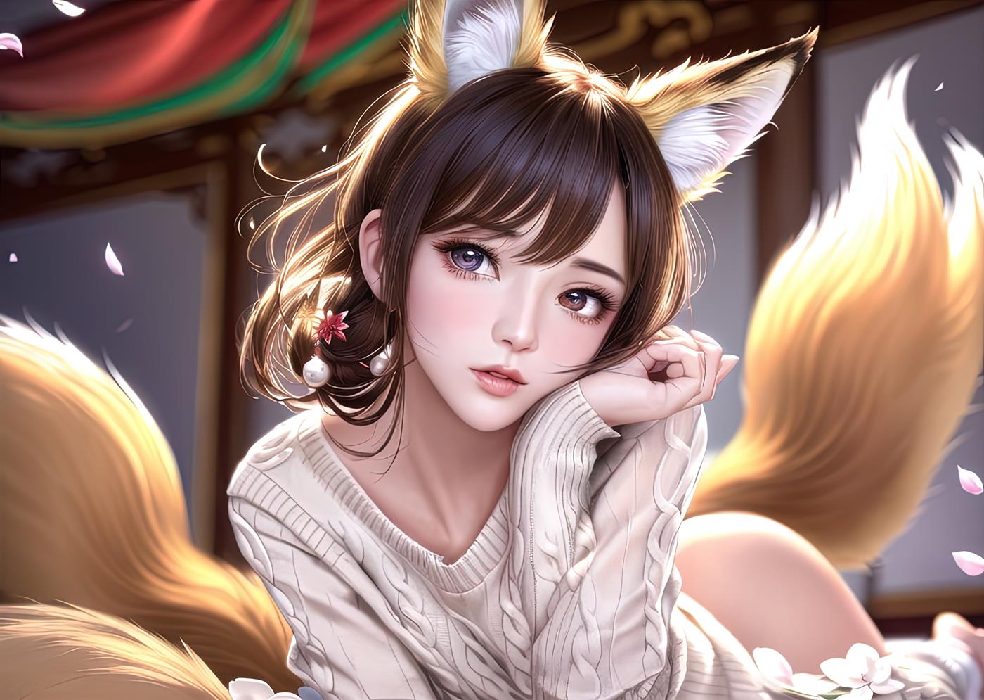 图片[70]-AI绘画 011 2K高清 狐狸姐姐 [146P] – 速更版-美库