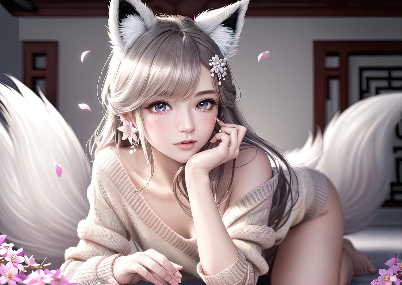 图片[71]-AI绘画 011 2K高清 狐狸姐姐 [146P] – 速更版-美库