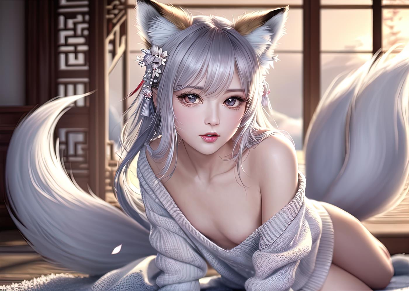 图片[72]-AI绘画 011 2K高清 狐狸姐姐 [146P] – 速更版-美库