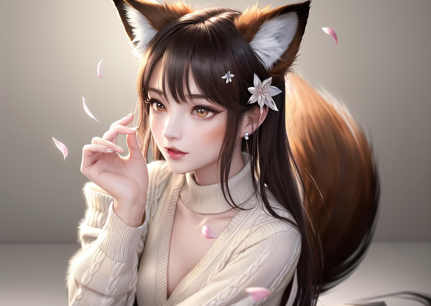 图片[74]-AI绘画 011 2K高清 狐狸姐姐 [146P] – 速更版-美库