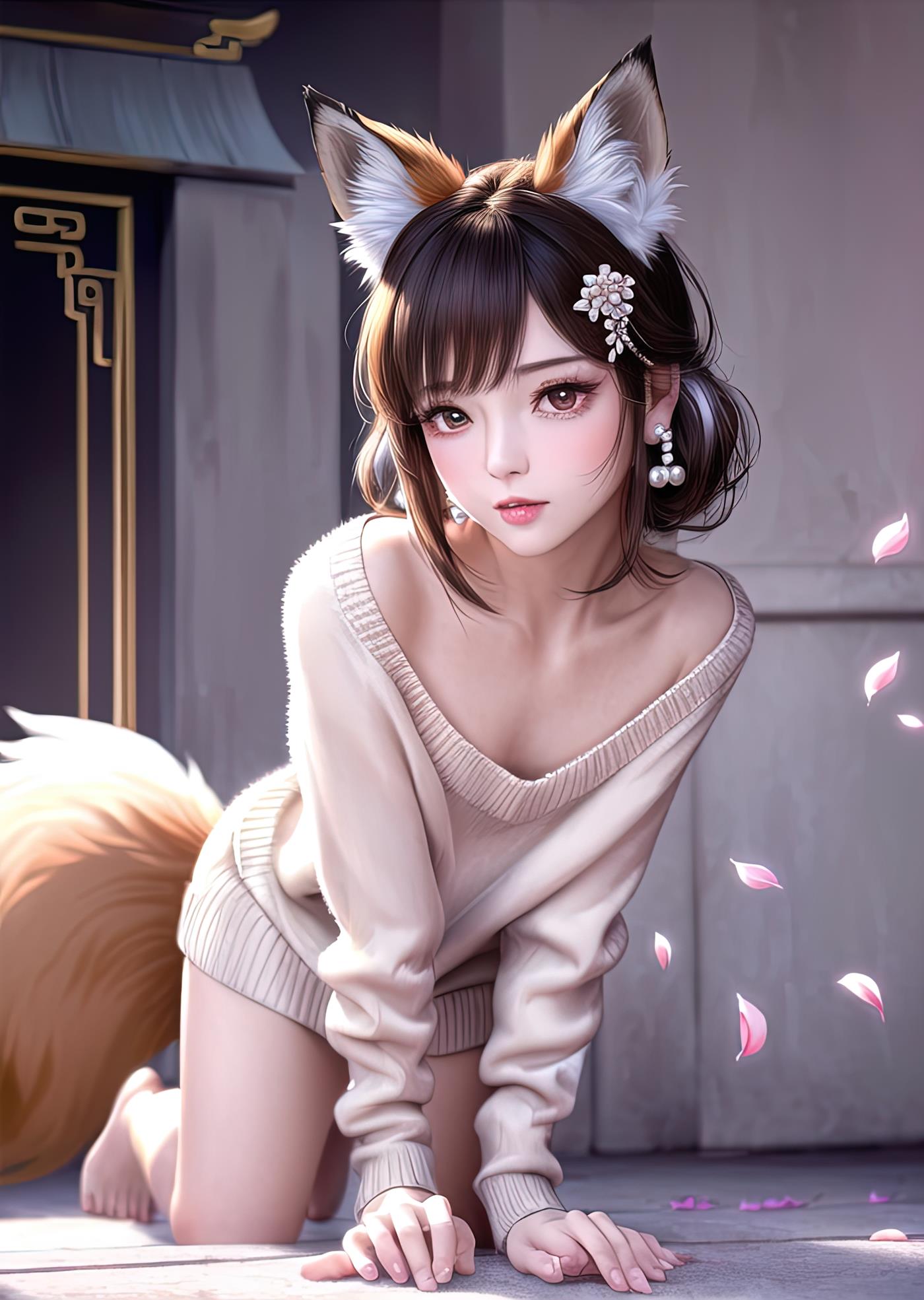 图片[75]-AI绘画 011 2K高清 狐狸姐姐 [146P] – 速更版-美库