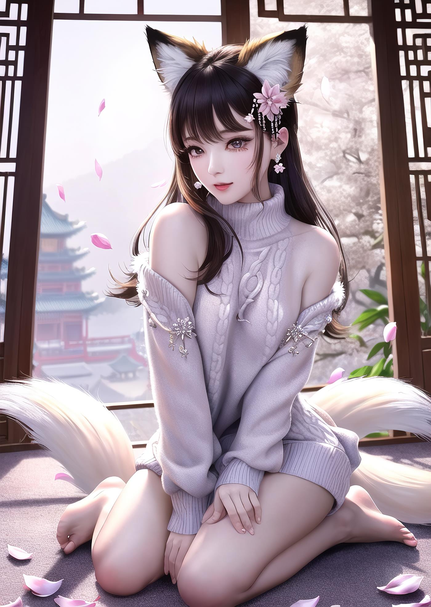 图片[78]-AI绘画 011 2K高清 狐狸姐姐 [146P] – 速更版-美库