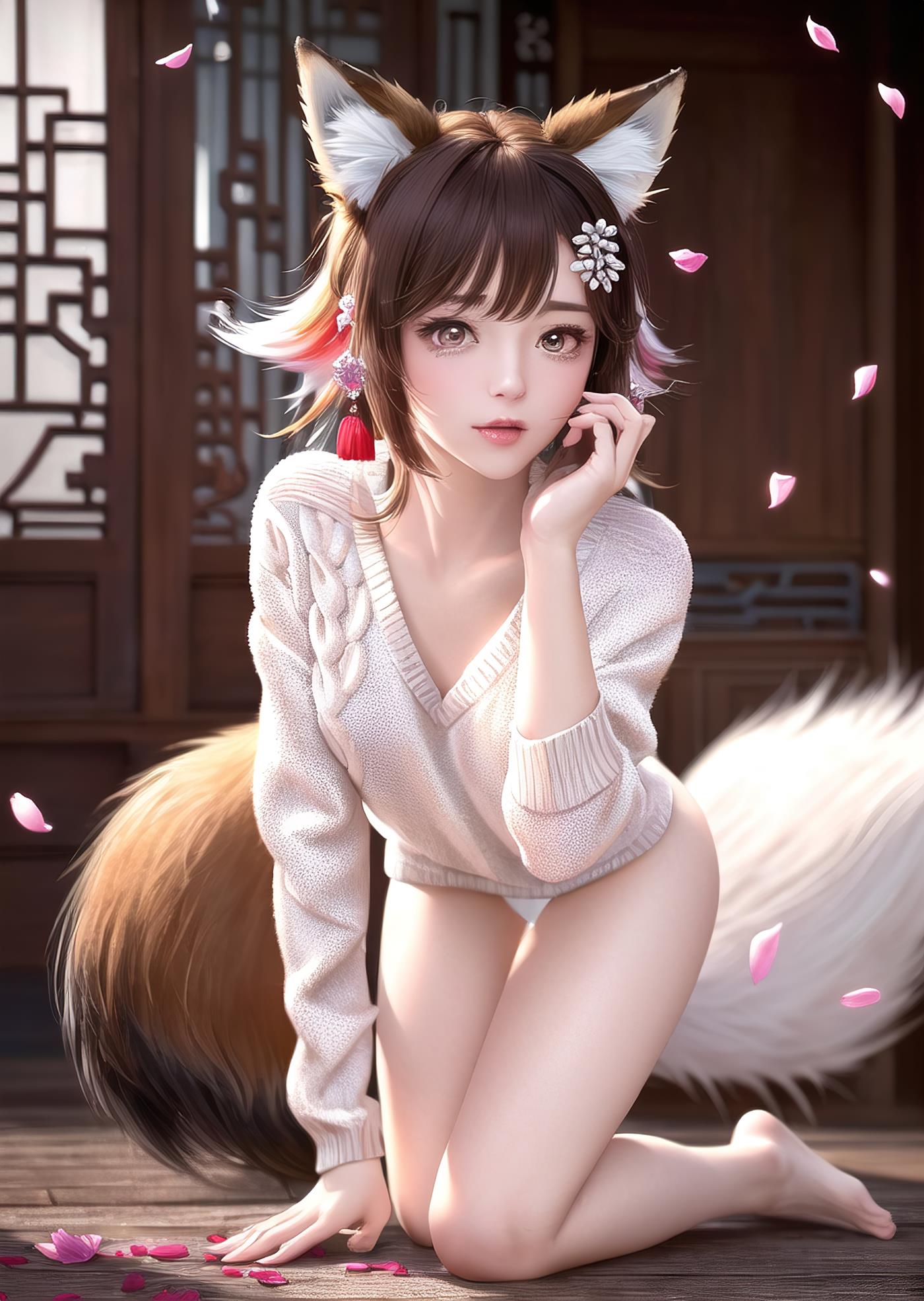 图片[82]-AI绘画 011 2K高清 狐狸姐姐 [146P] – 速更版-美库