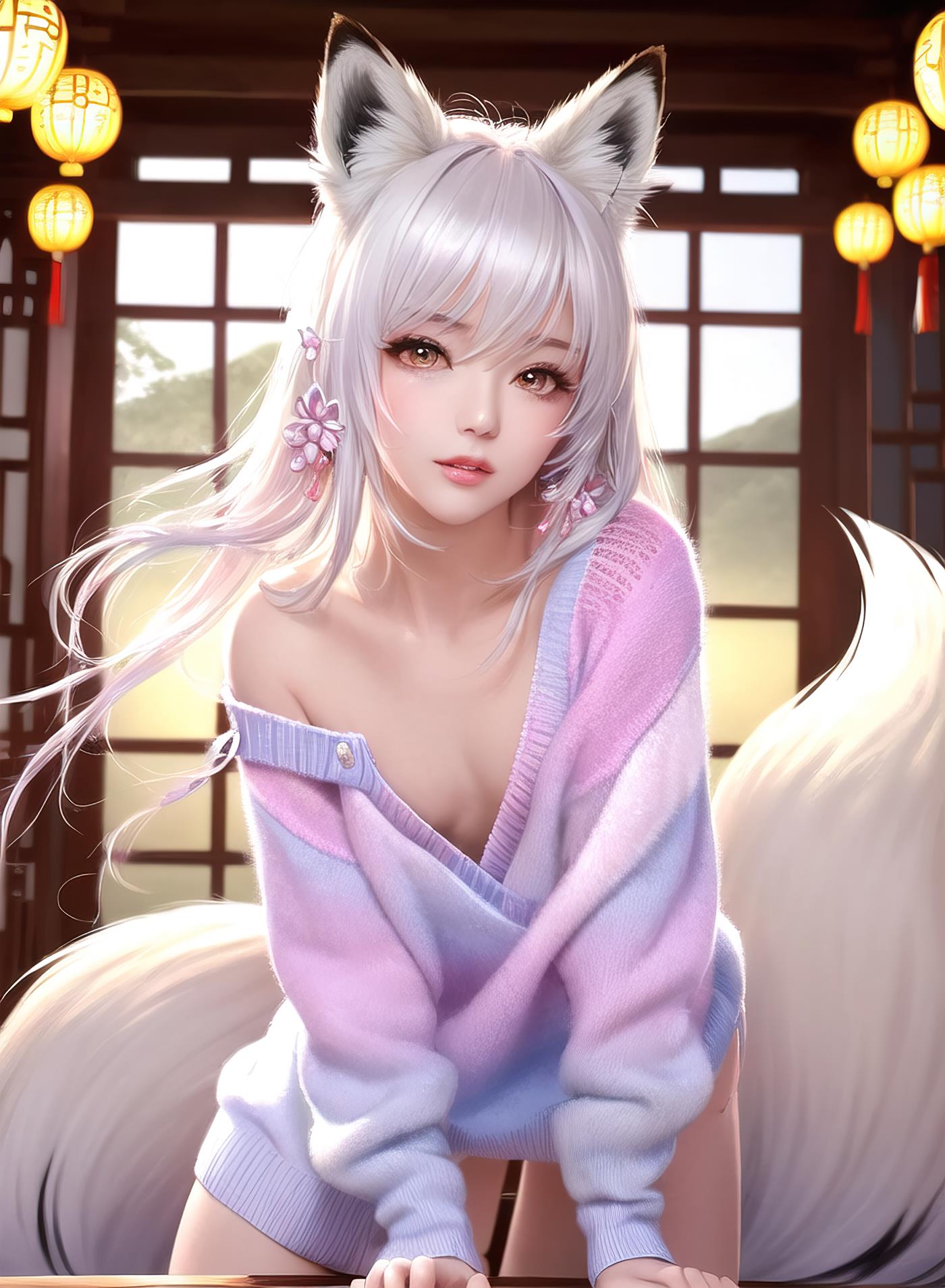 图片[83]-AI绘画 011 2K高清 狐狸姐姐 [146P] – 速更版-美库