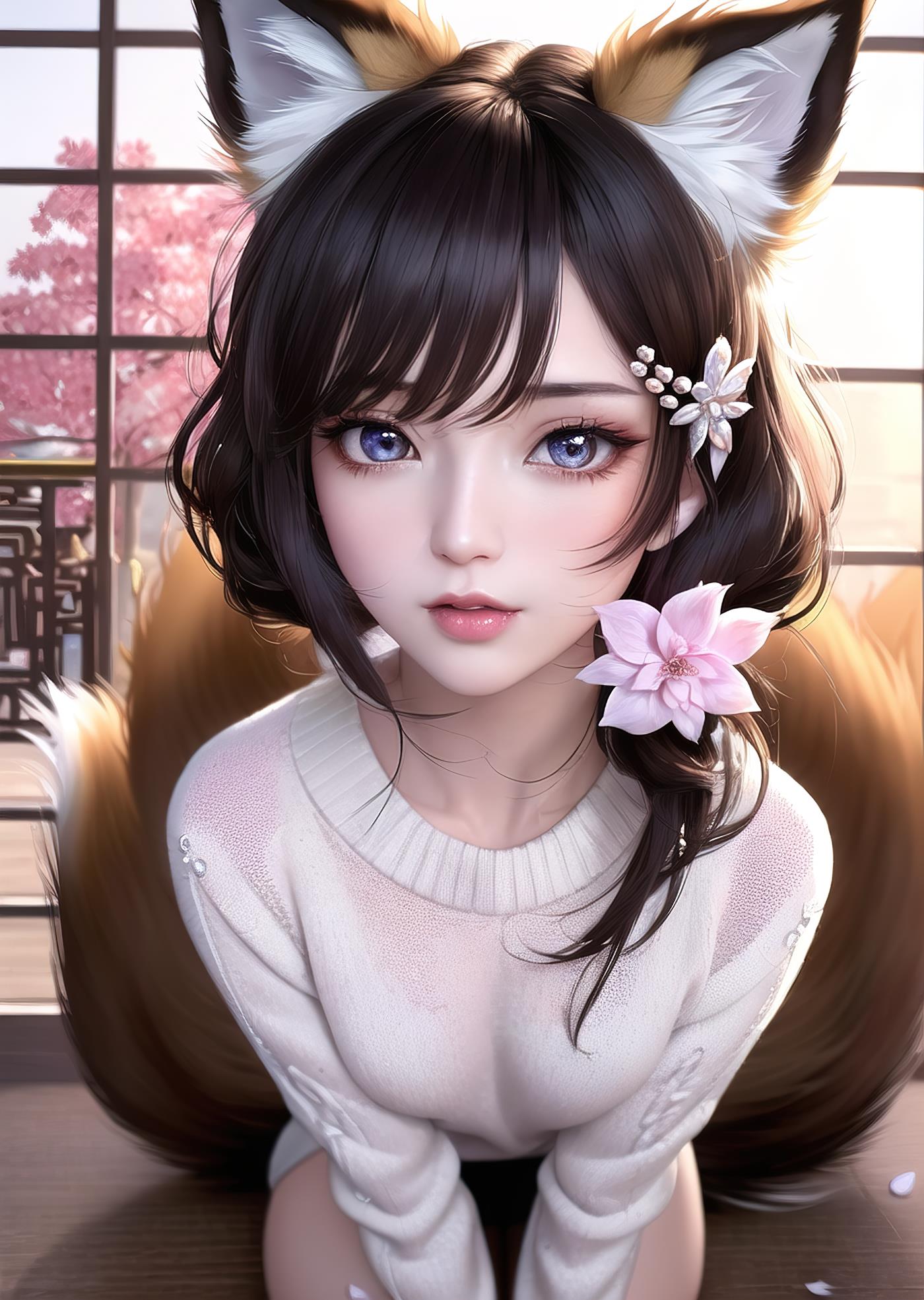 图片[85]-AI绘画 011 2K高清 狐狸姐姐 [146P] – 速更版-美库