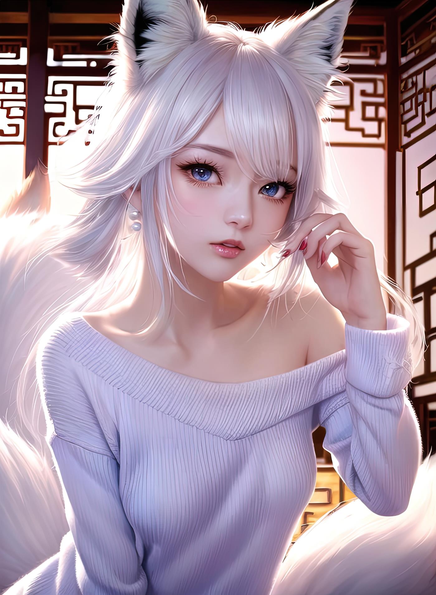 图片[84]-AI绘画 011 2K高清 狐狸姐姐 [146P] – 速更版-美库