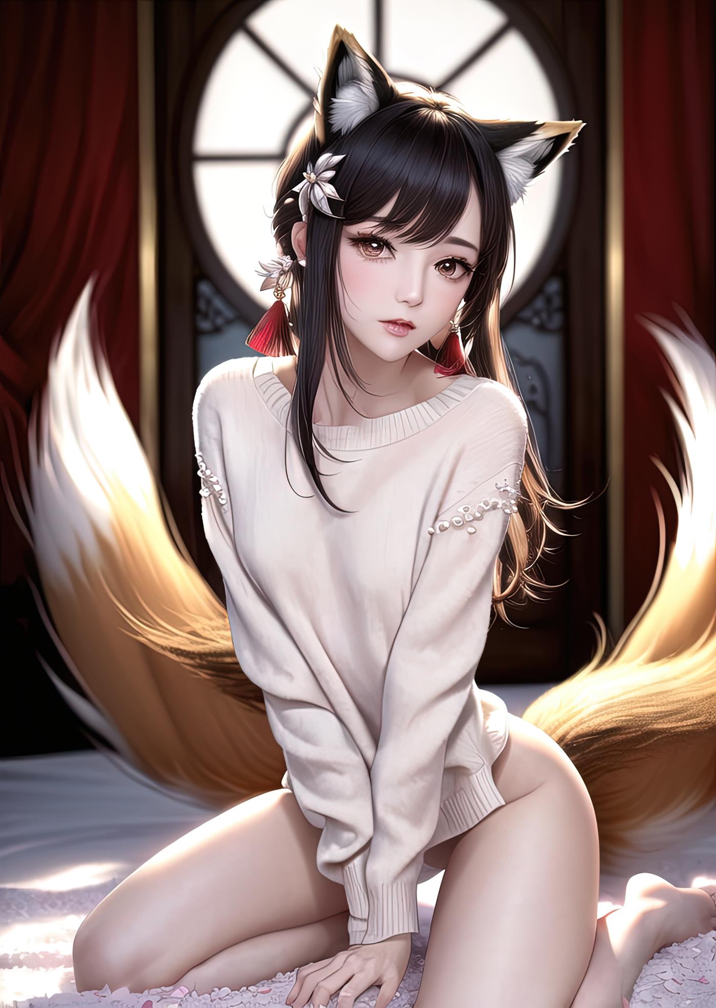 图片[87]-AI绘画 011 2K高清 狐狸姐姐 [146P] – 速更版-美库