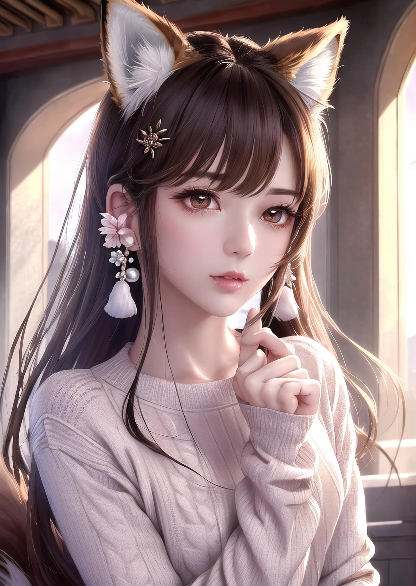 图片[91]-AI绘画 011 2K高清 狐狸姐姐 [146P] – 速更版-美库