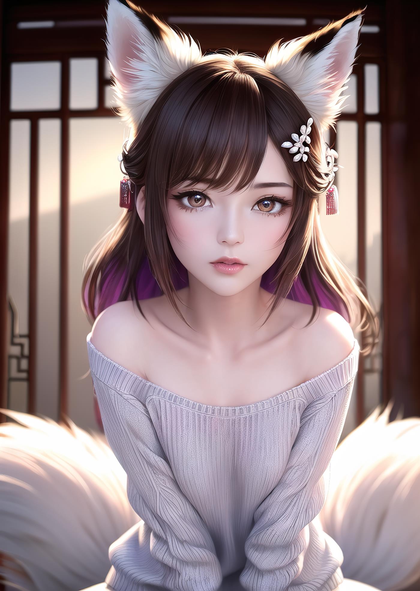 图片[92]-AI绘画 011 2K高清 狐狸姐姐 [146P] – 速更版-美库