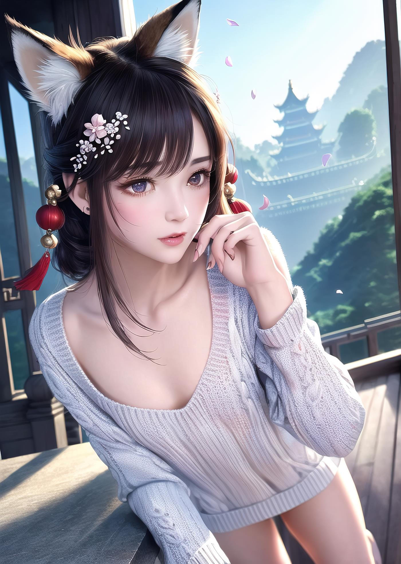 图片[95]-AI绘画 011 2K高清 狐狸姐姐 [146P] – 速更版-美库