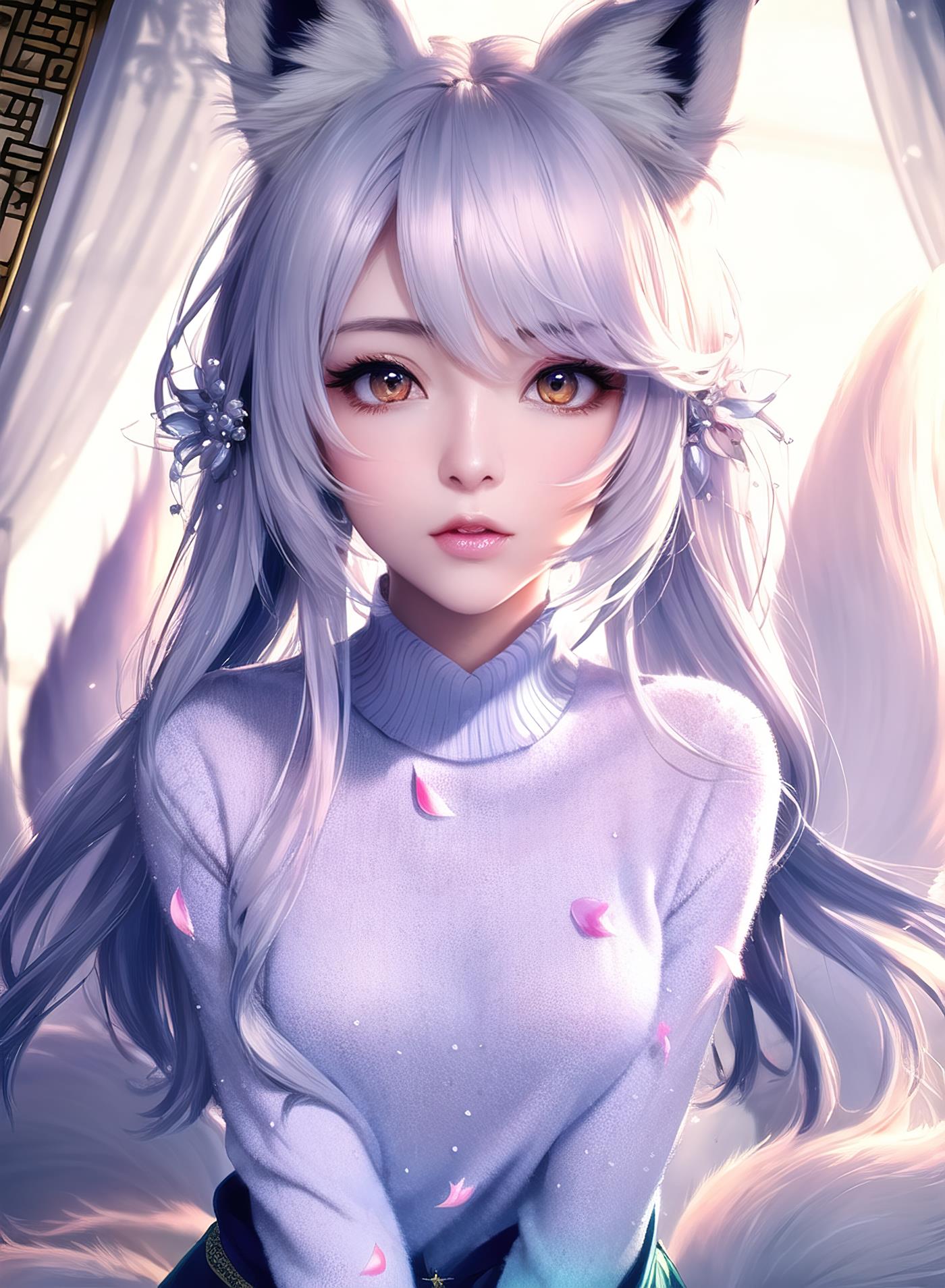 图片[97]-AI绘画 011 2K高清 狐狸姐姐 [146P] – 速更版-美库