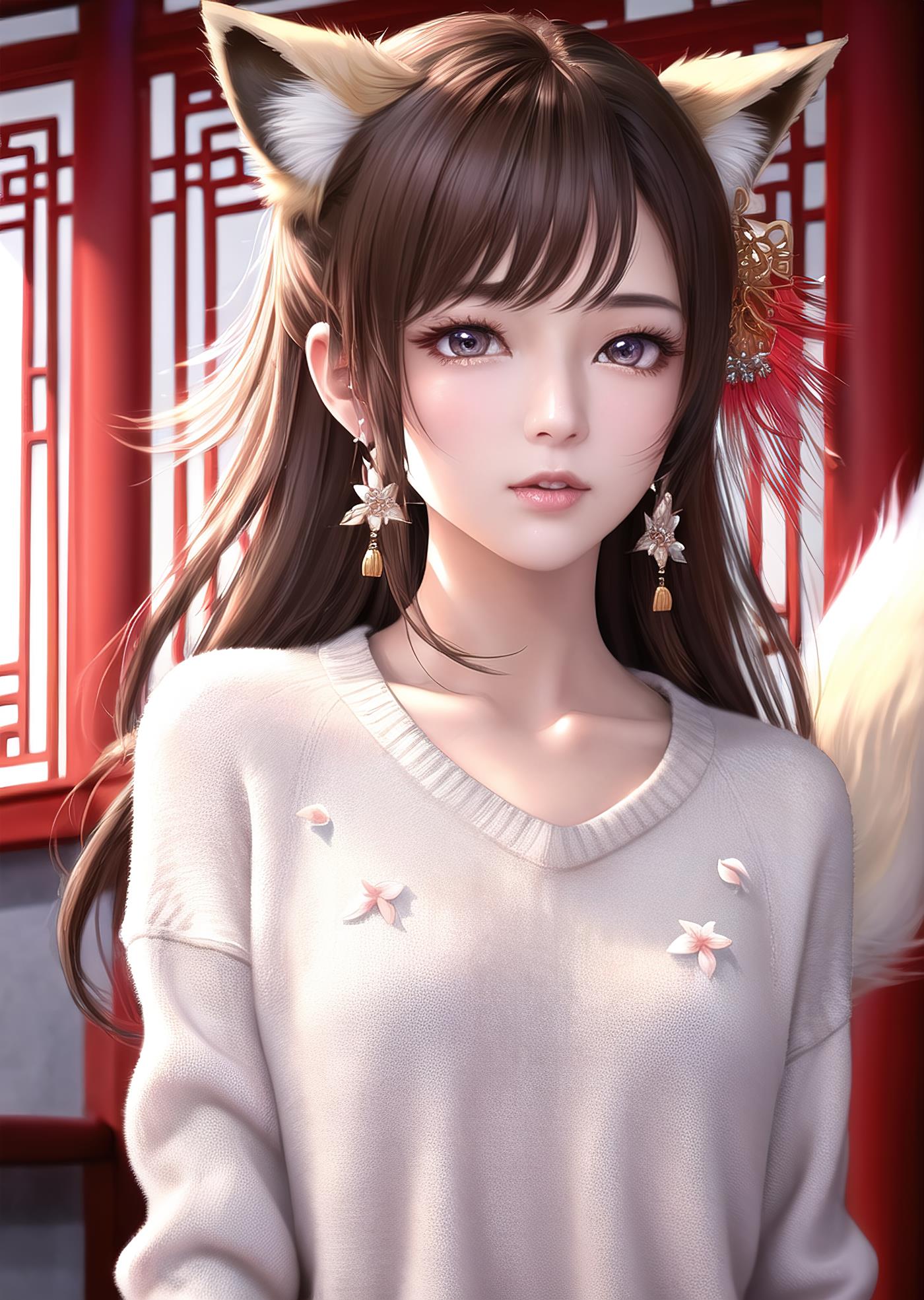 图片[103]-AI绘画 011 2K高清 狐狸姐姐 [146P] – 速更版-美库