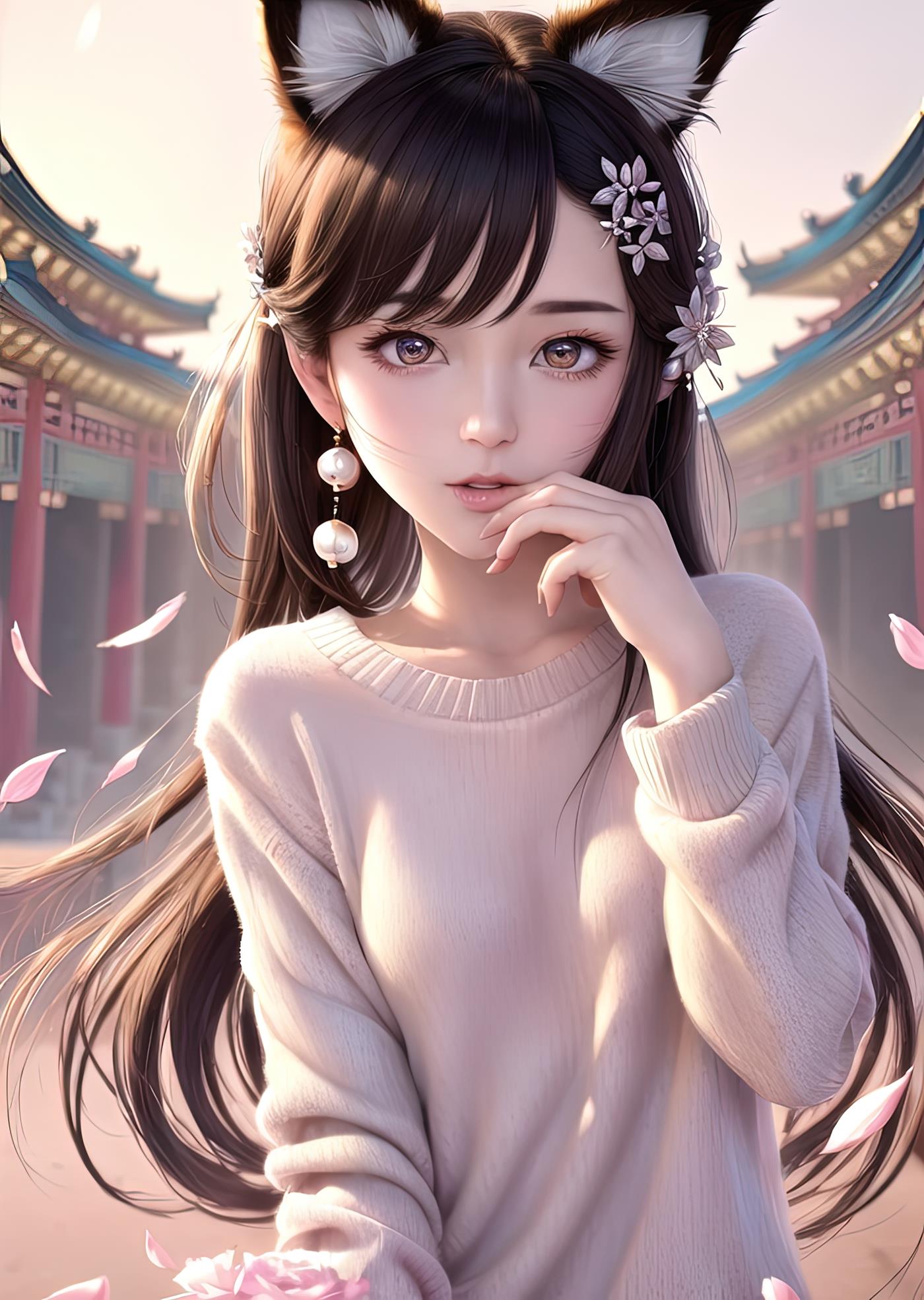 图片[105]-AI绘画 011 2K高清 狐狸姐姐 [146P] – 速更版-美库