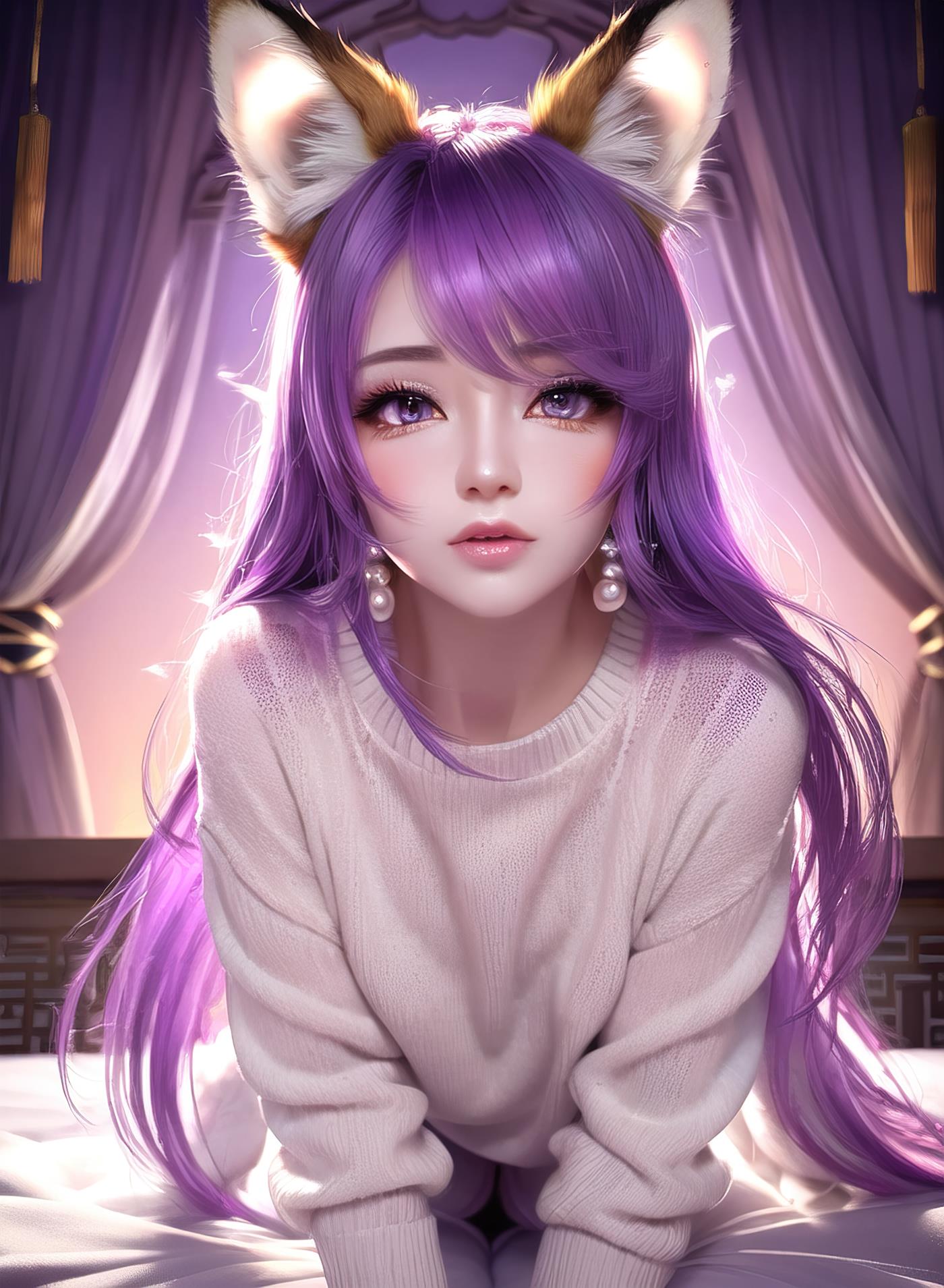 图片[107]-AI绘画 011 2K高清 狐狸姐姐 [146P] – 速更版-美库