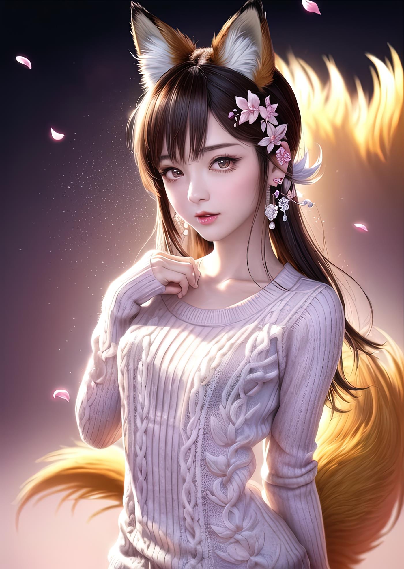 图片[106]-AI绘画 011 2K高清 狐狸姐姐 [146P] – 速更版-美库