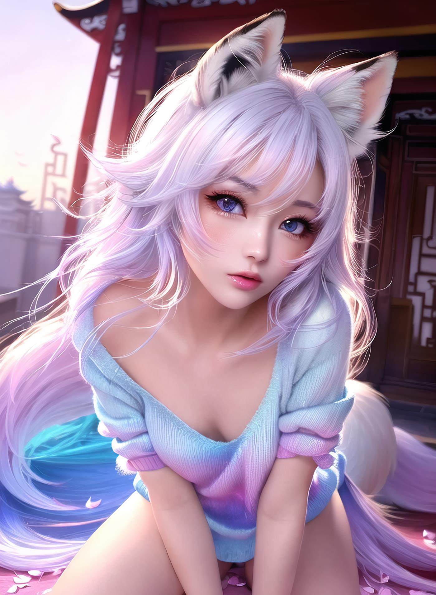 图片[109]-AI绘画 011 2K高清 狐狸姐姐 [146P] – 速更版-美库