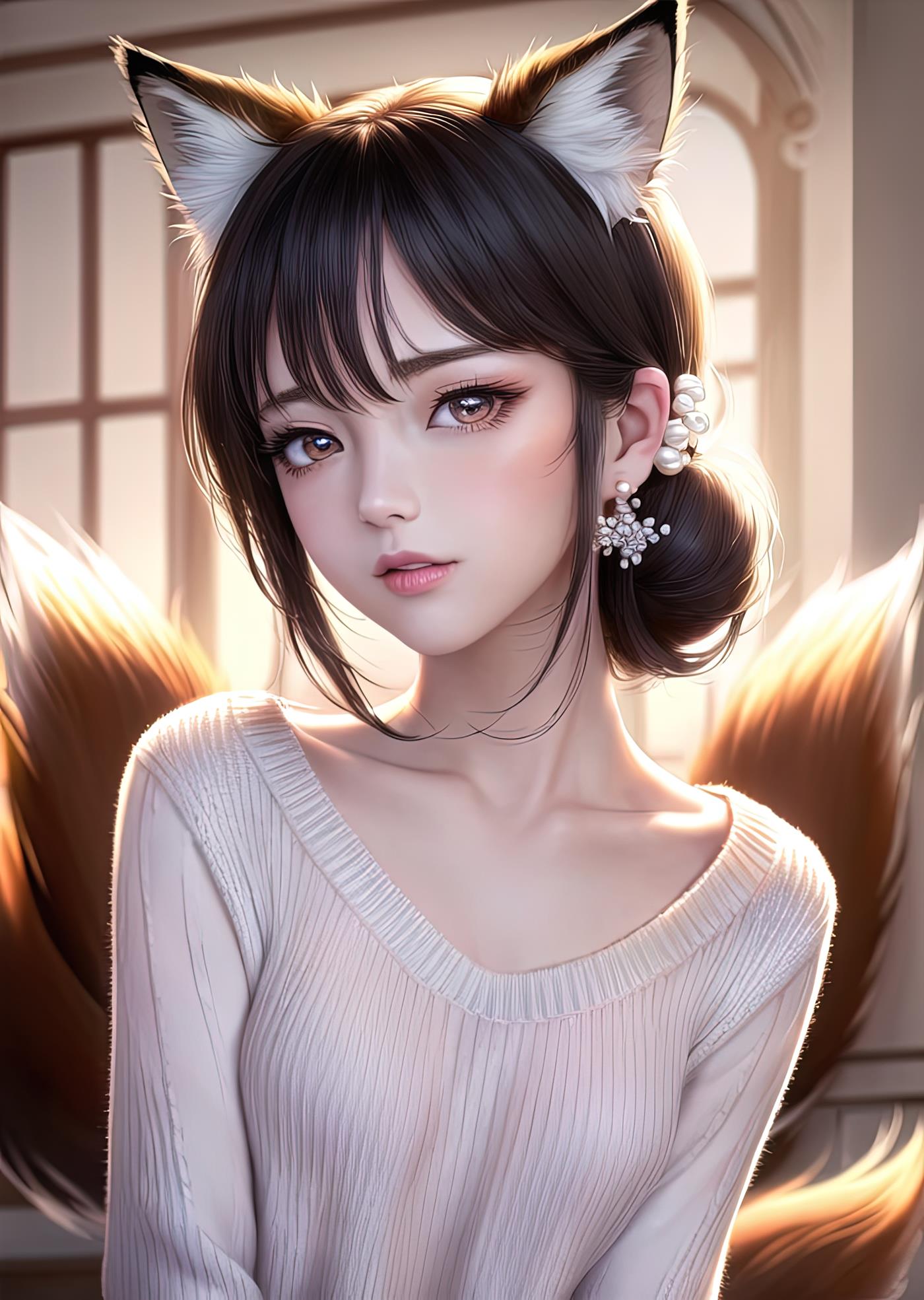 图片[118]-AI绘画 011 2K高清 狐狸姐姐 [146P] – 速更版-美库