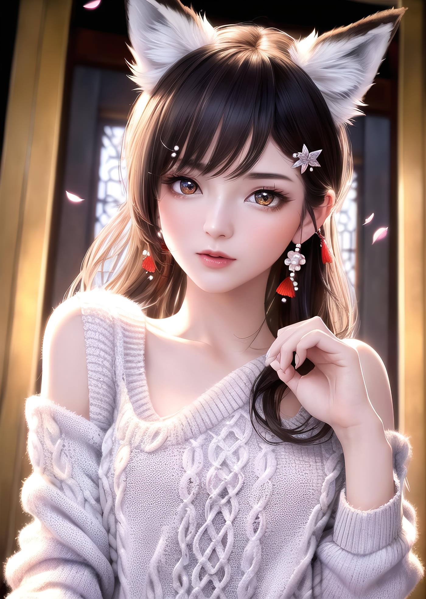 图片[123]-AI绘画 011 2K高清 狐狸姐姐 [146P] – 速更版-美库