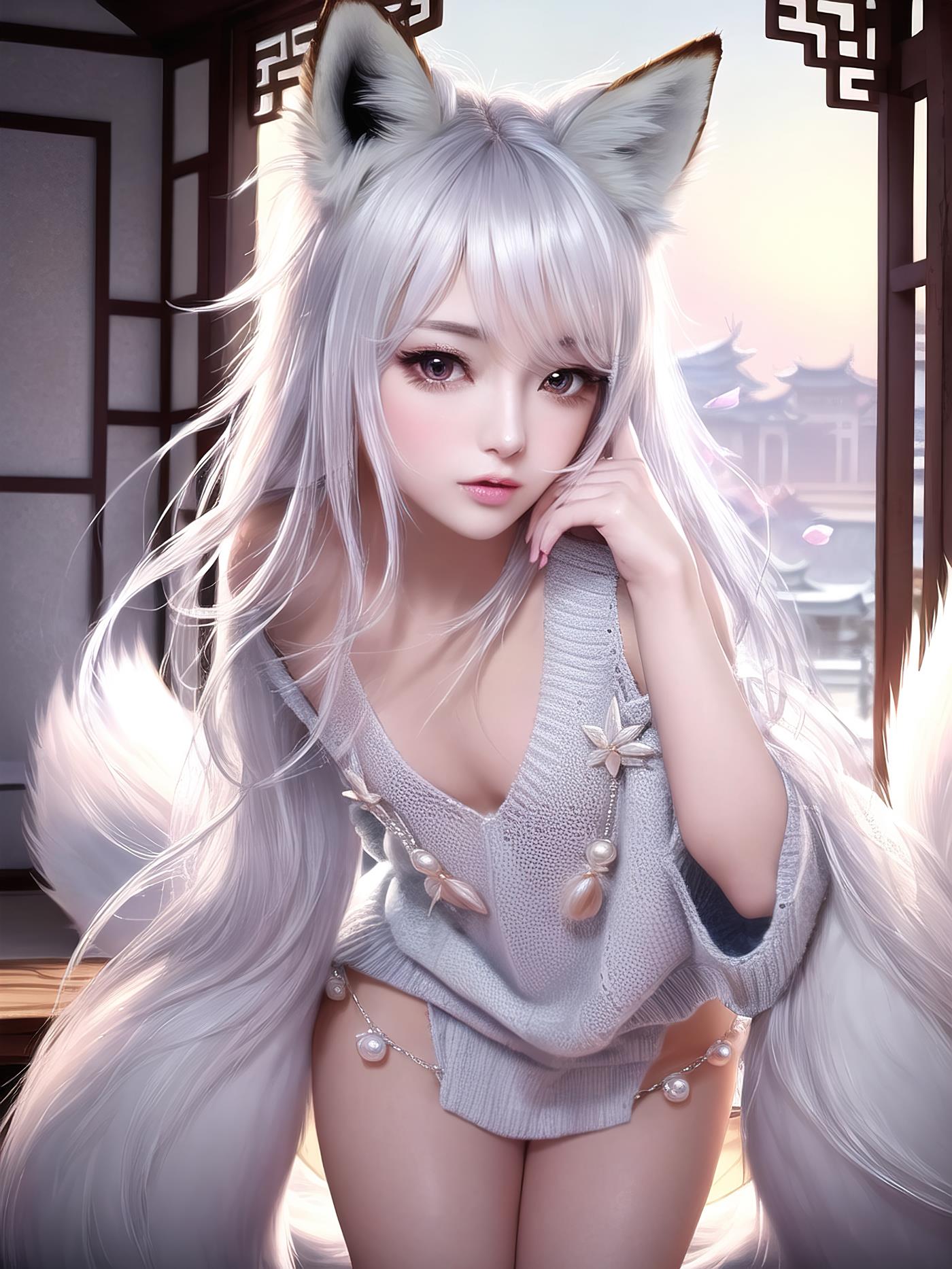 图片[122]-AI绘画 011 2K高清 狐狸姐姐 [146P] – 速更版-美库