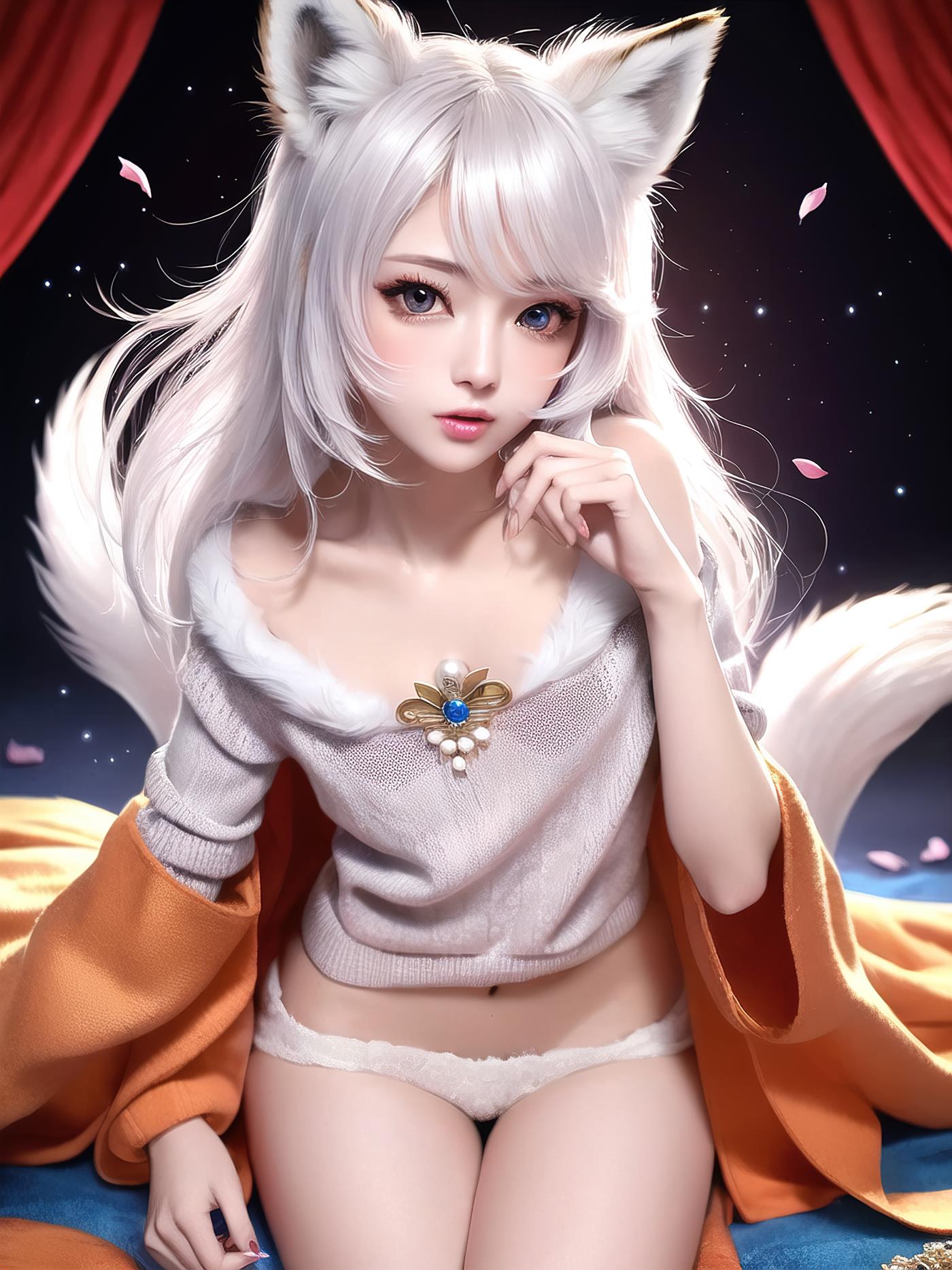 图片[124]-AI绘画 011 2K高清 狐狸姐姐 [146P] – 速更版-美库