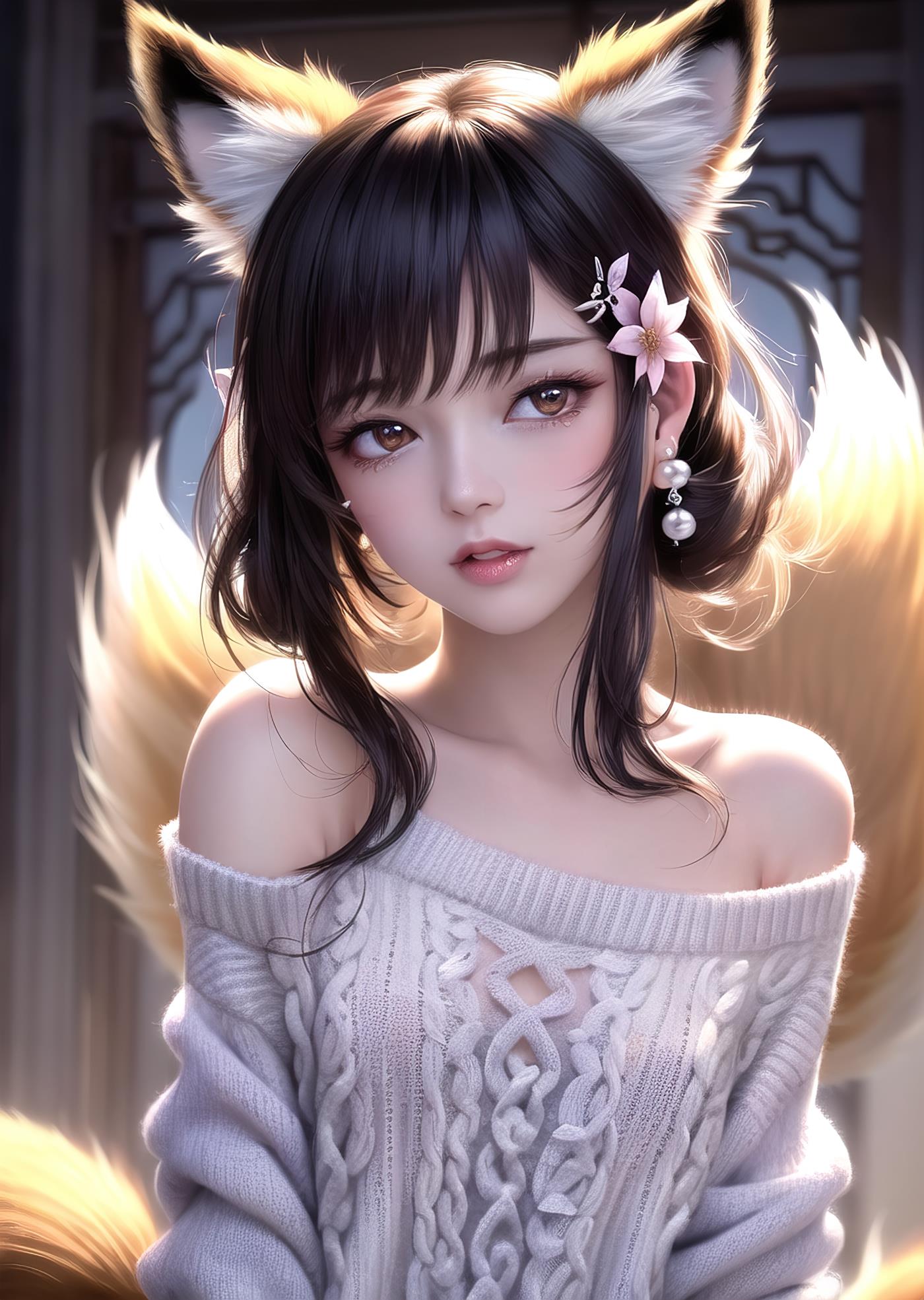 图片[126]-AI绘画 011 2K高清 狐狸姐姐 [146P] – 速更版-美库