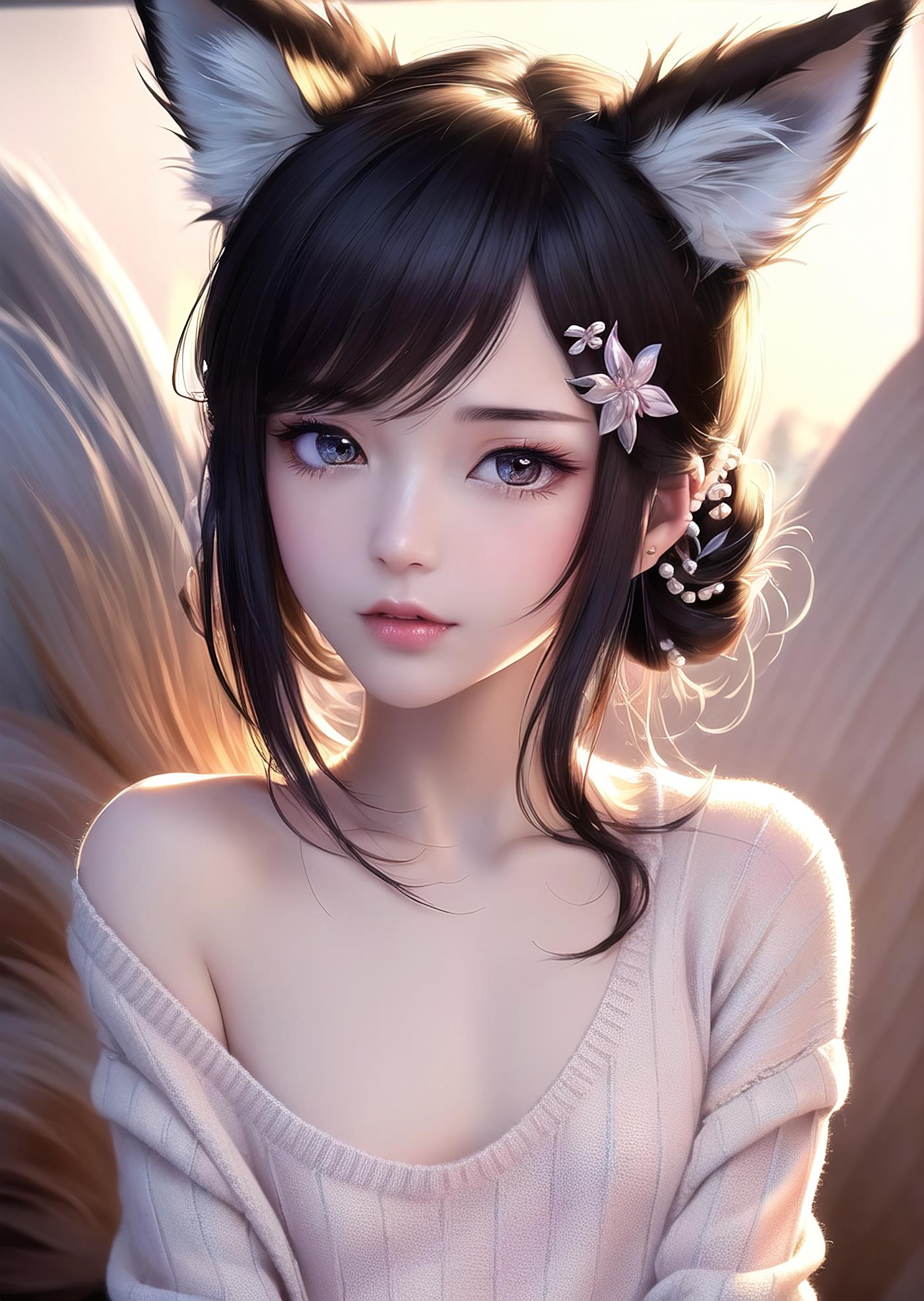 图片[127]-AI绘画 011 2K高清 狐狸姐姐 [146P] – 速更版-美库