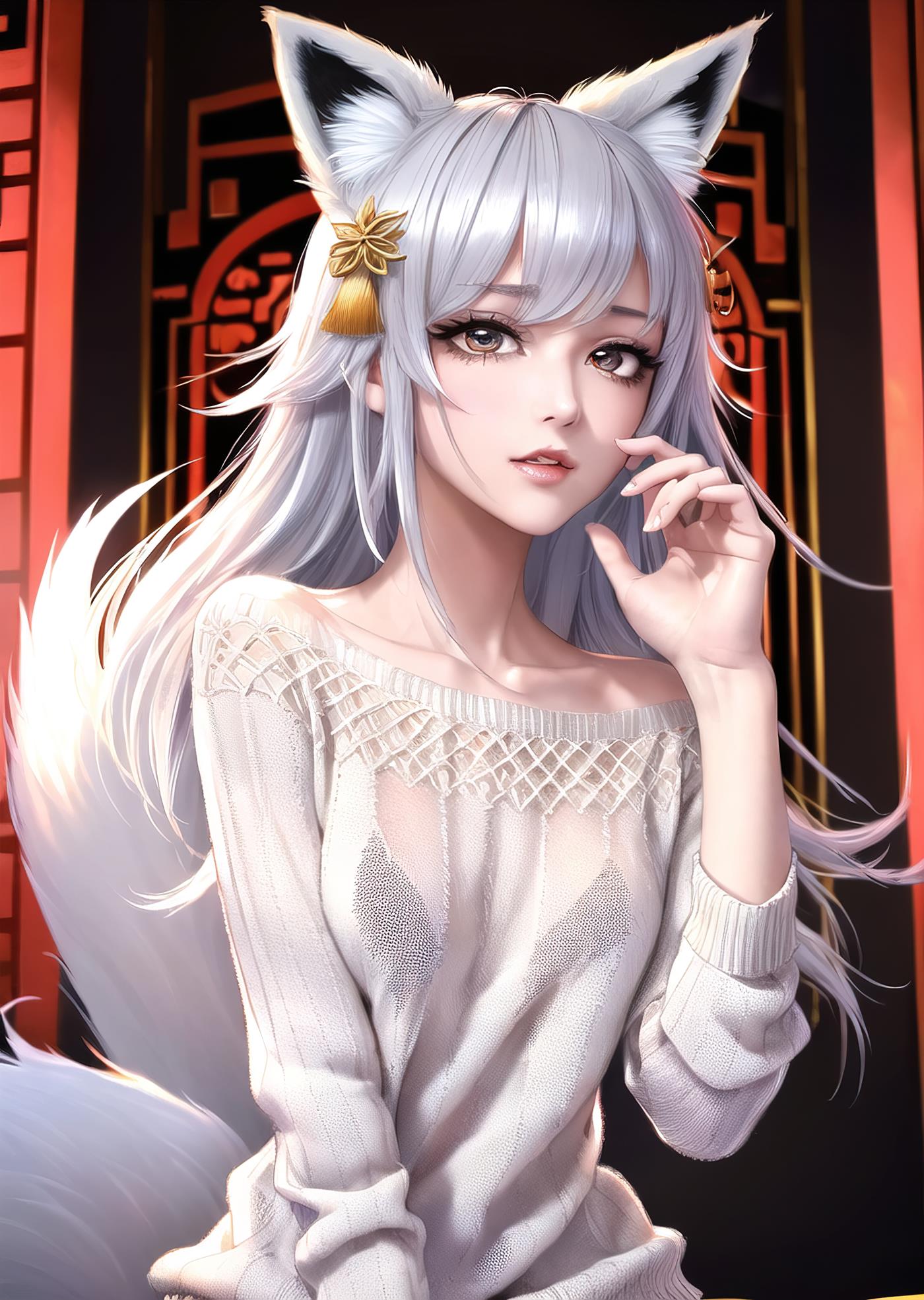 图片[131]-AI绘画 011 2K高清 狐狸姐姐 [146P] – 速更版-美库