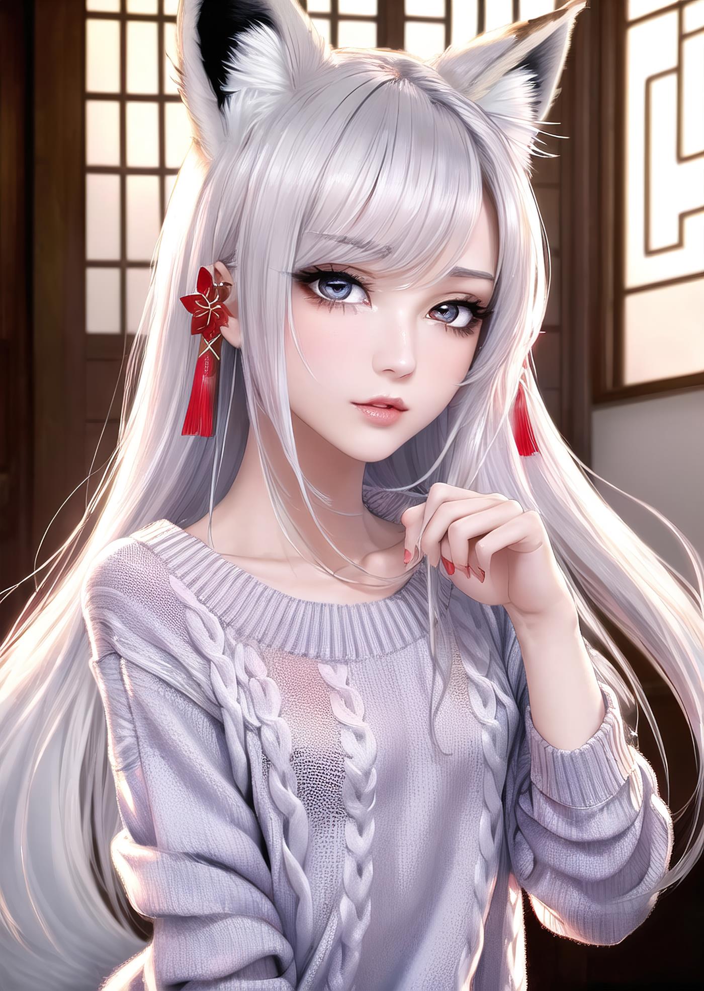 图片[132]-AI绘画 011 2K高清 狐狸姐姐 [146P] – 速更版-美库