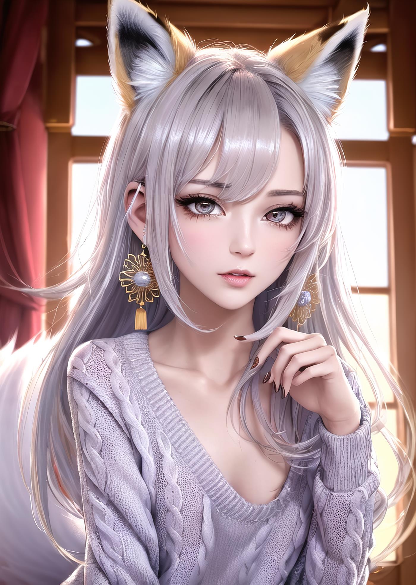 图片[133]-AI绘画 011 2K高清 狐狸姐姐 [146P] – 速更版-美库