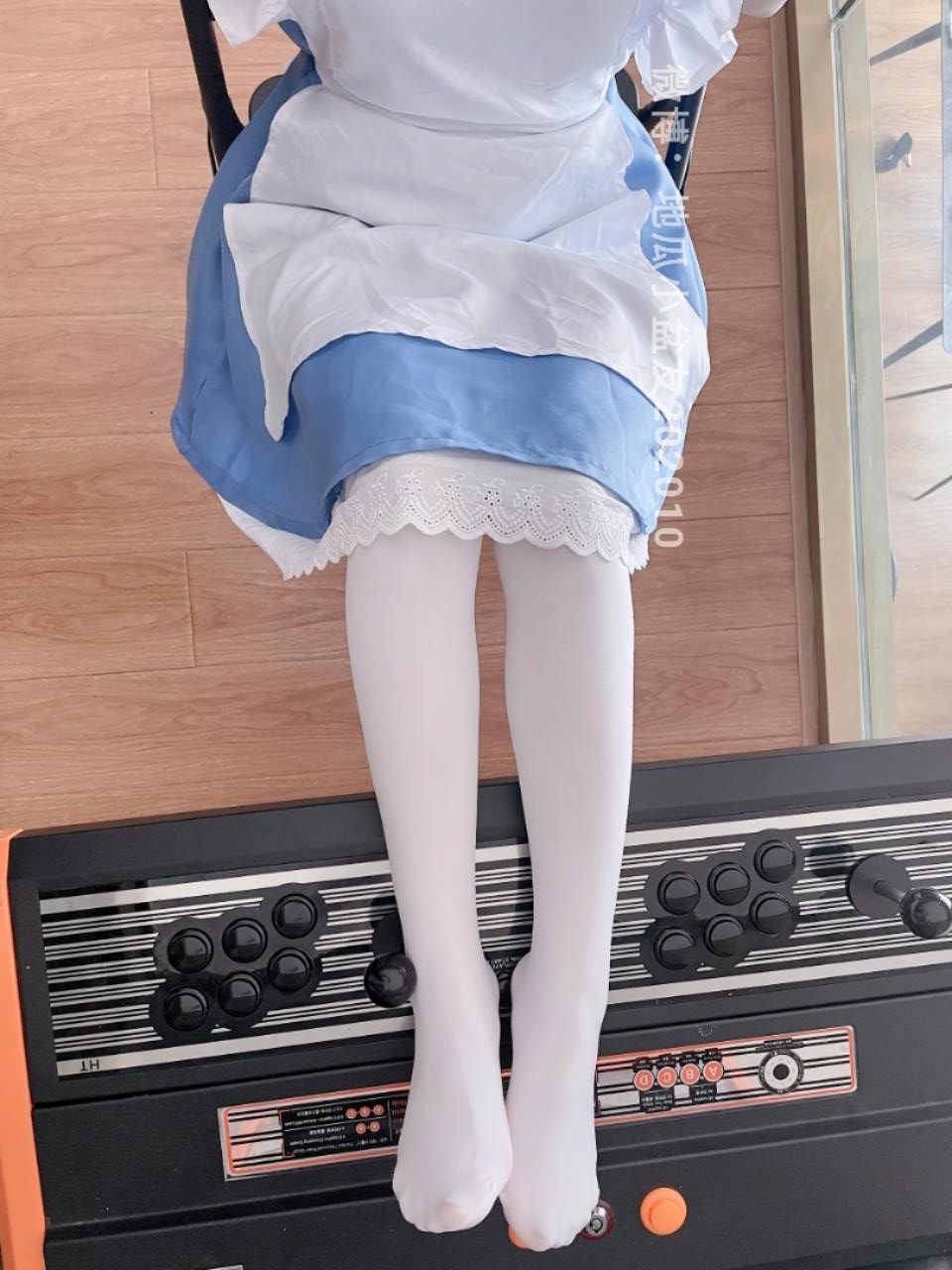 图片[17]-地瓜小盆友 – 蓝白女仆[20P] – 速更版-美库