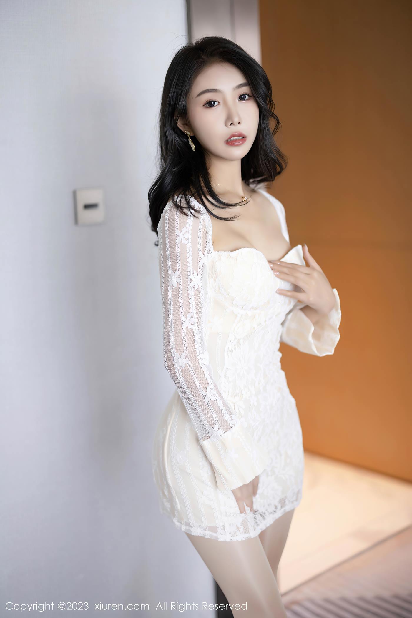 图片[16]-[Xiuren秀人网]2023.06.26 NO.6974 苏苏阿 低领白色[19+1P] – 速更版-美库