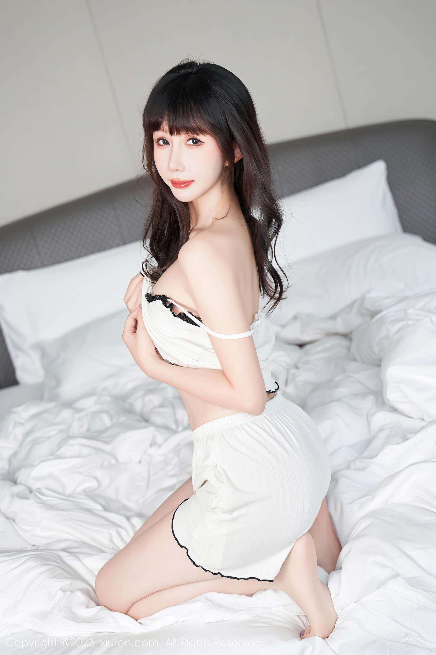 图片[33]-[Xiuren秀人网]2023.06.26 NO.6975 波巧酱 睡衣的感觉[63+1P] – 速更版-美库