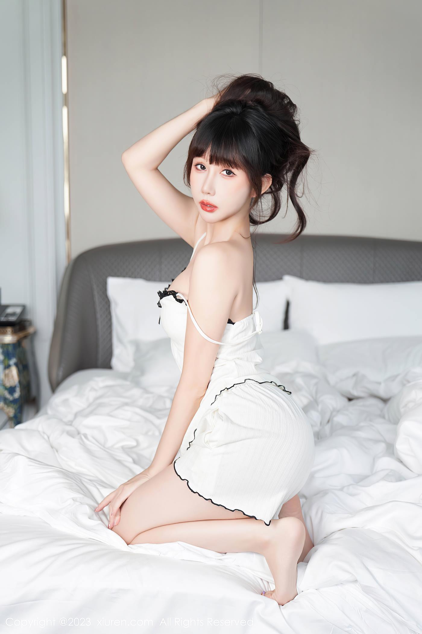 图片[34]-[Xiuren秀人网]2023.06.26 NO.6975 波巧酱 睡衣的感觉[63+1P] – 速更版-美库