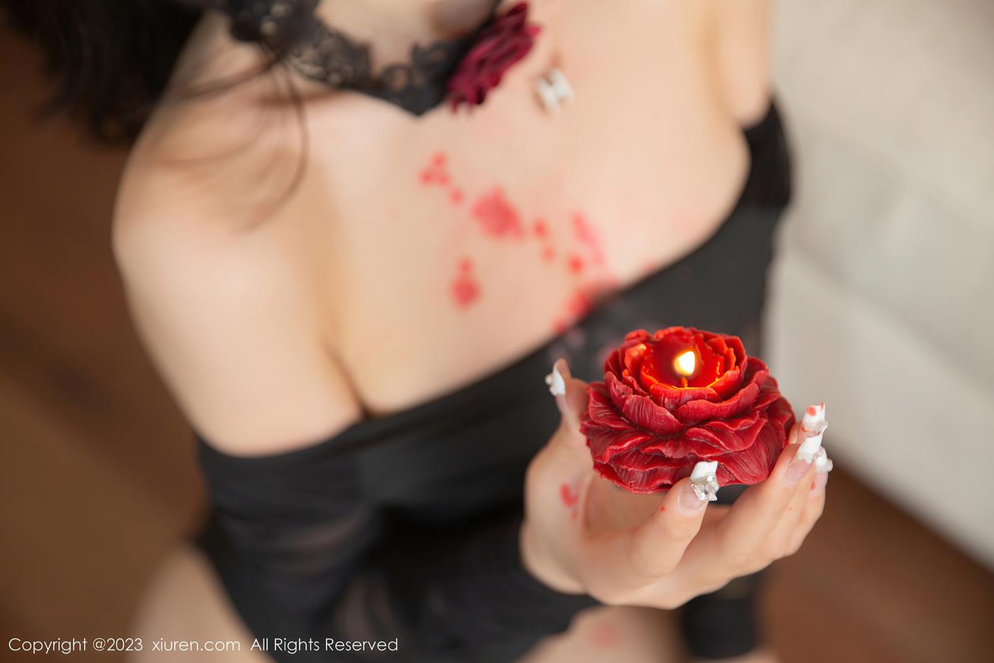 图片[26]-[Xiuren秀人网]2023.06.27 NO.6978 熊小诺 蜡烛与黑丝[24+1P] – 速更版-美库