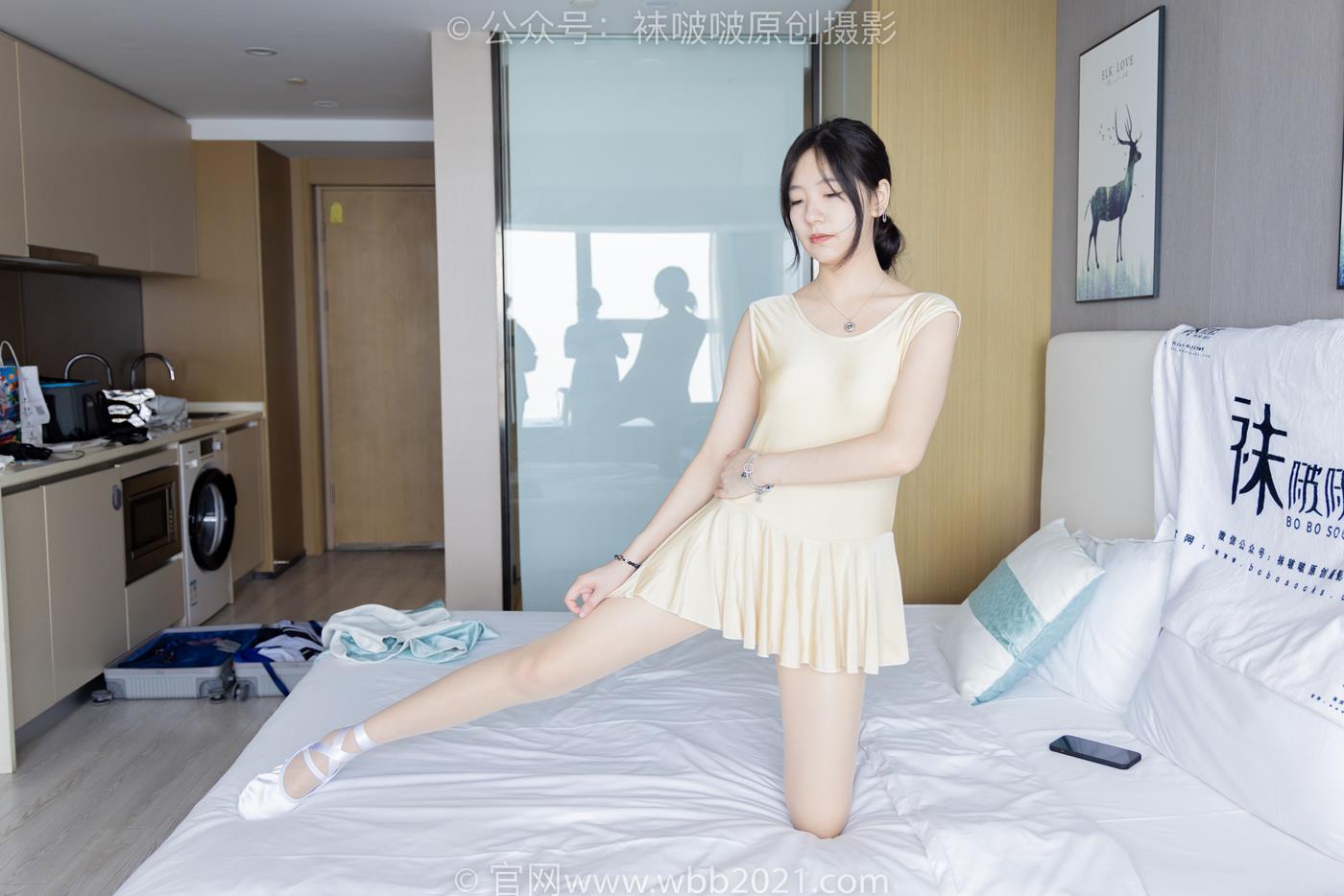 图片[130]-[BoBoSocks袜啵啵]NO.248 小甜豆-芭蕾鞋、厚白丝、厚灰丝、肉丝、白棉袜、芭蕾舞蹈服[163P] – 速更版-美库