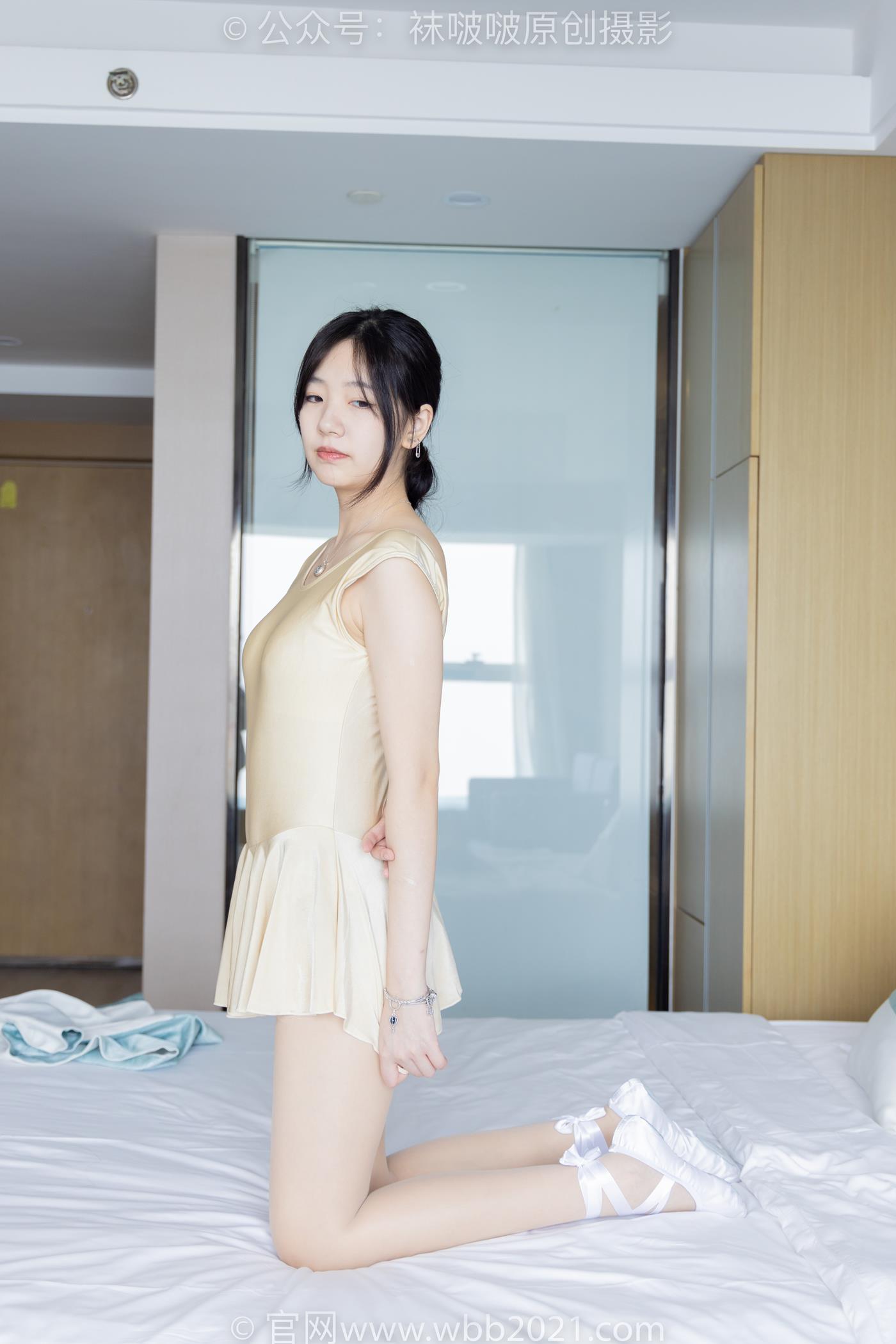 图片[133]-[BoBoSocks袜啵啵]NO.248 小甜豆-芭蕾鞋、厚白丝、厚灰丝、肉丝、白棉袜、芭蕾舞蹈服[163P] – 速更版-美库