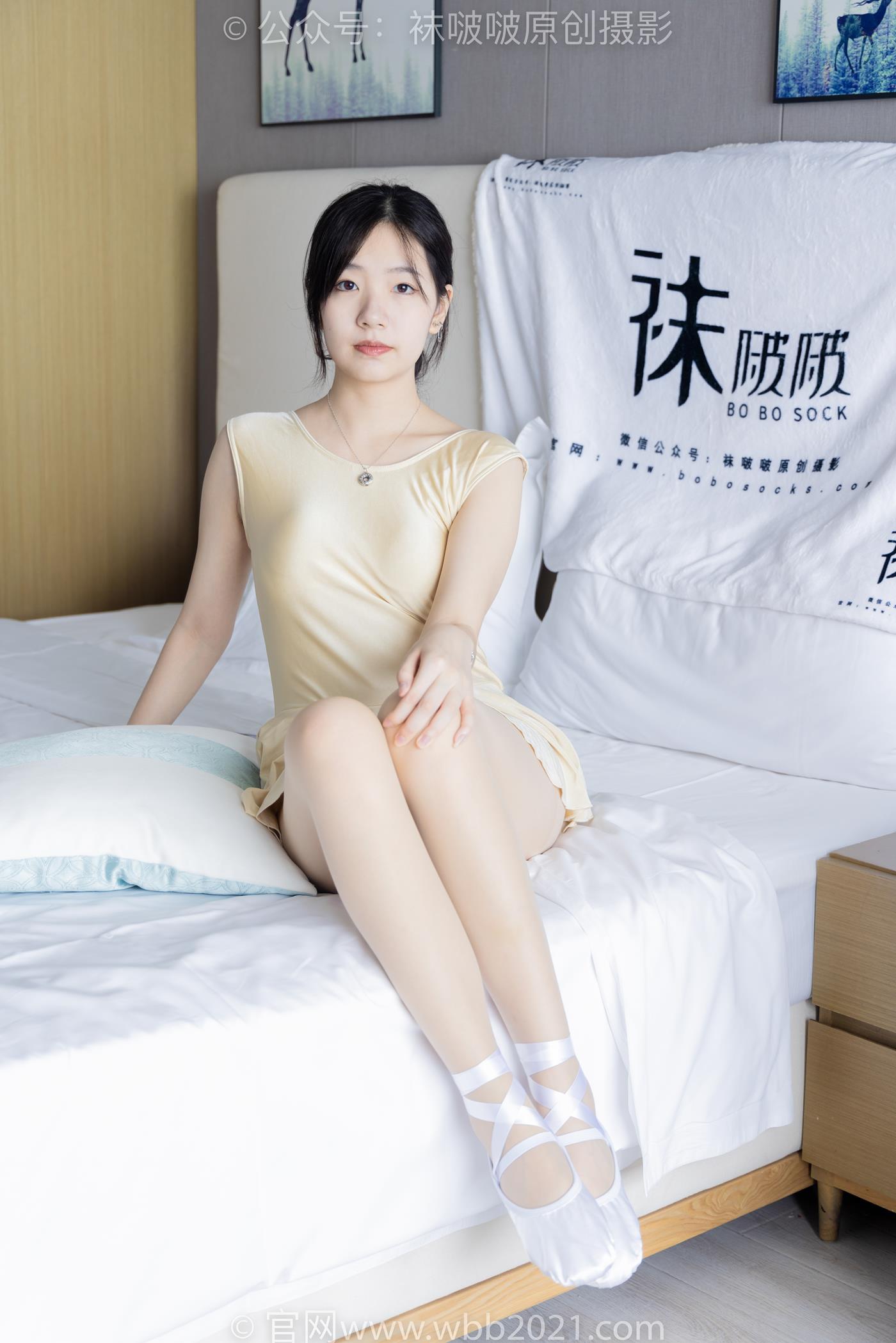 图片[148]-[BoBoSocks袜啵啵]NO.248 小甜豆-芭蕾鞋、厚白丝、厚灰丝、肉丝、白棉袜、芭蕾舞蹈服[163P] – 速更版-美库