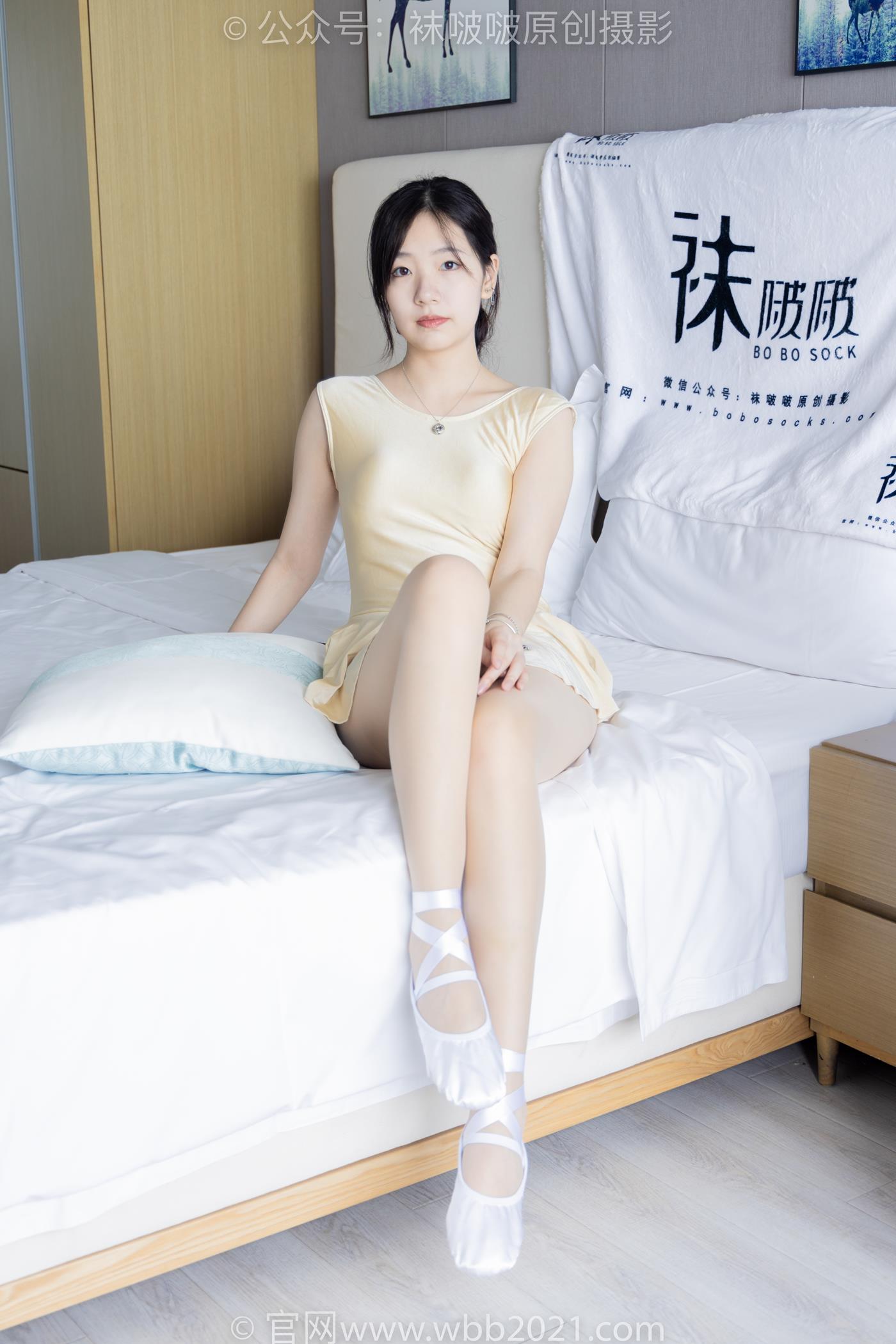 图片[150]-[BoBoSocks袜啵啵]NO.248 小甜豆-芭蕾鞋、厚白丝、厚灰丝、肉丝、白棉袜、芭蕾舞蹈服[163P] – 速更版-美库