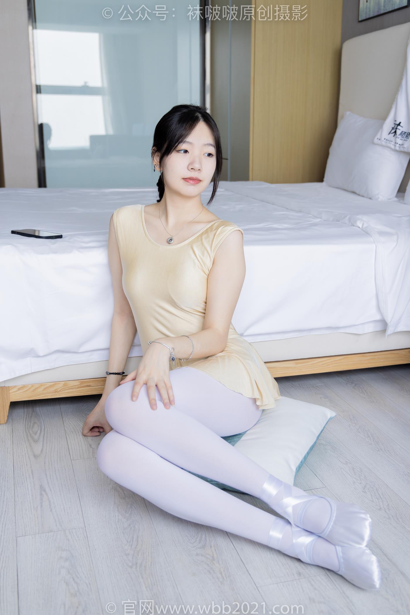 图片[163]-[BoBoSocks袜啵啵]NO.248 小甜豆-芭蕾鞋、厚白丝、厚灰丝、肉丝、白棉袜、芭蕾舞蹈服[163P] – 速更版-美库