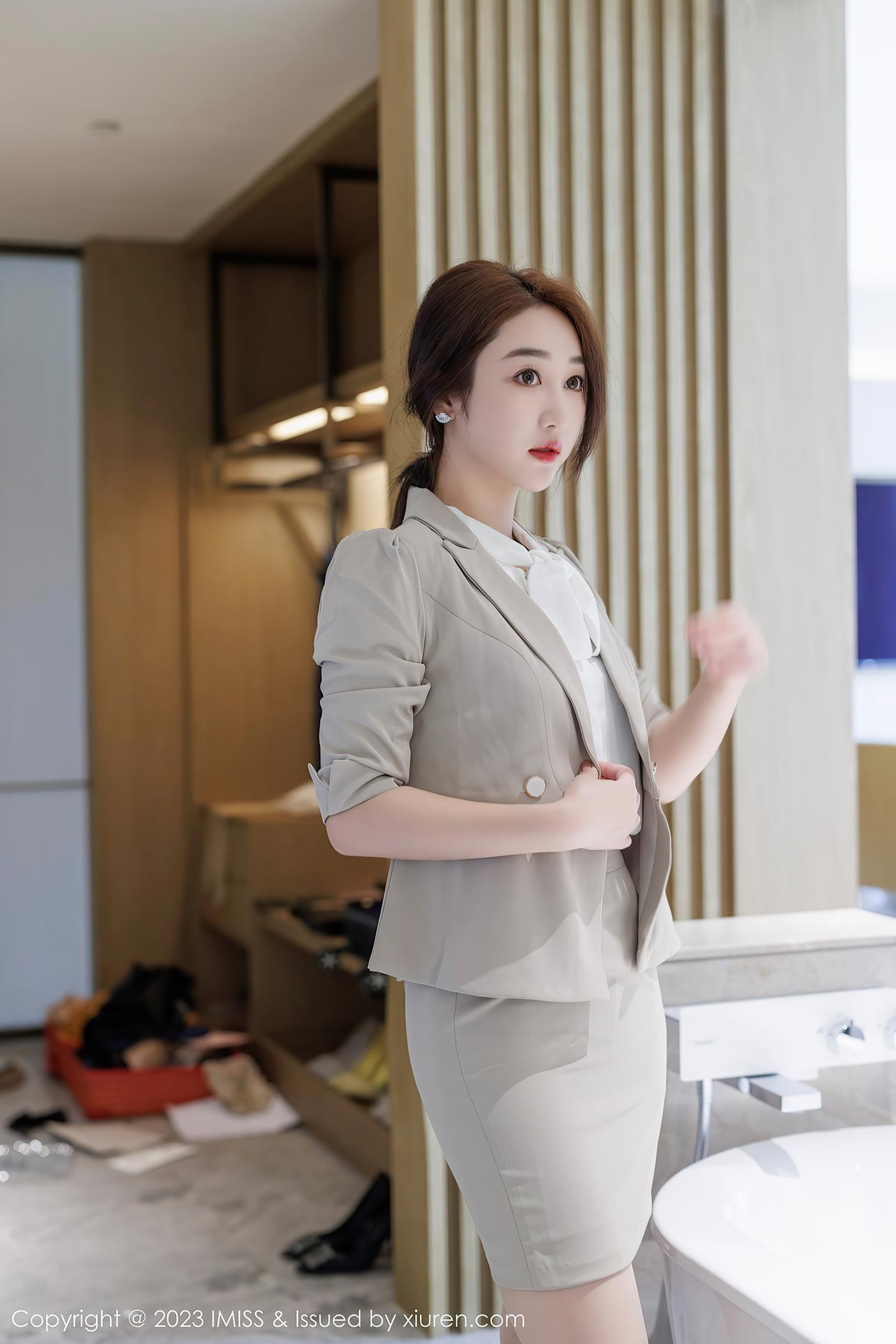 图片[25]-[IMISS爱蜜社] 2023.07.03 VOL.735 九月生__ 丝袜美臀[49P] – 速更版-美库