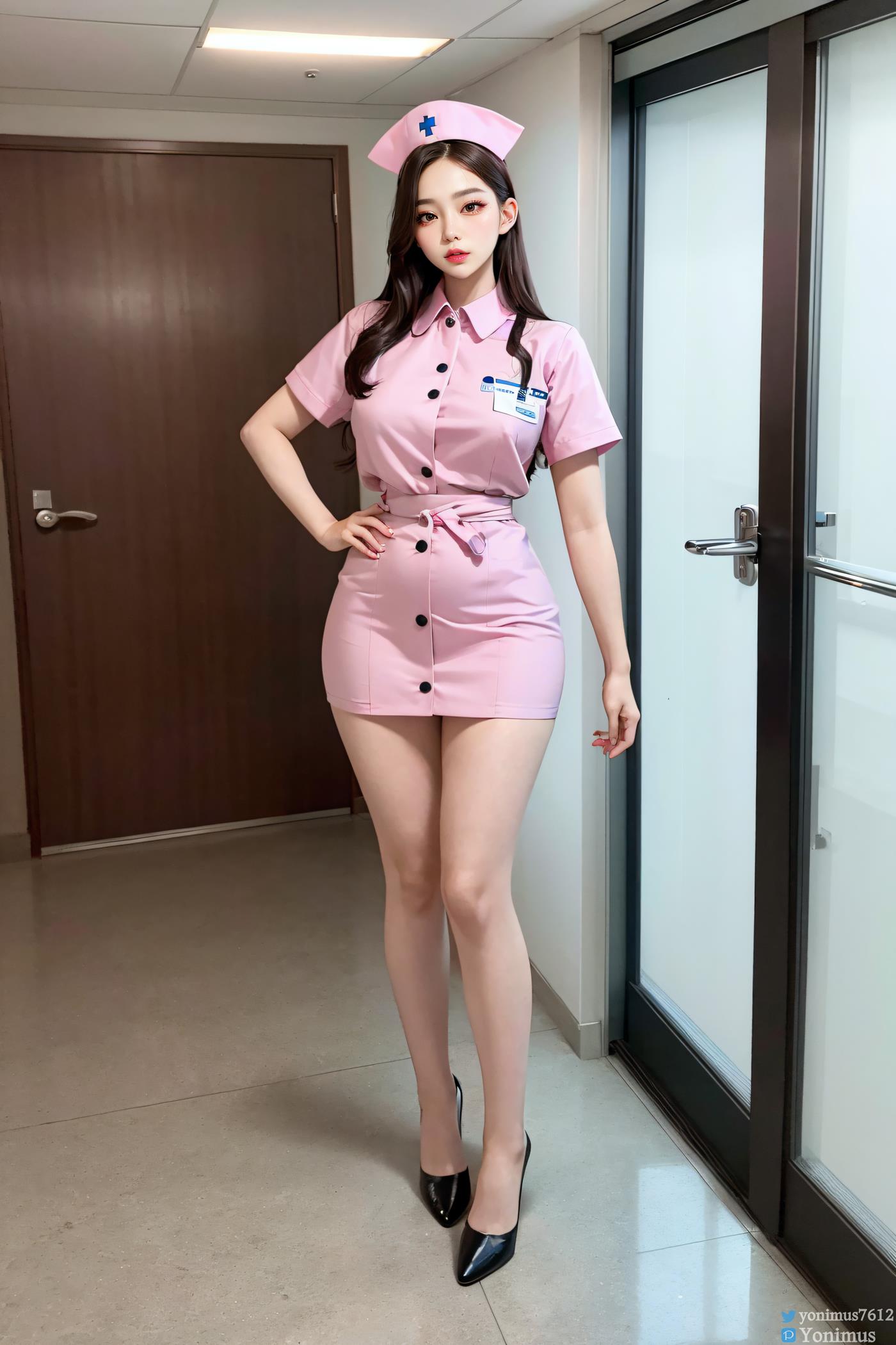 图片[22]-AI绘画 024 Naughty nurse [44P] – 速更版-美库