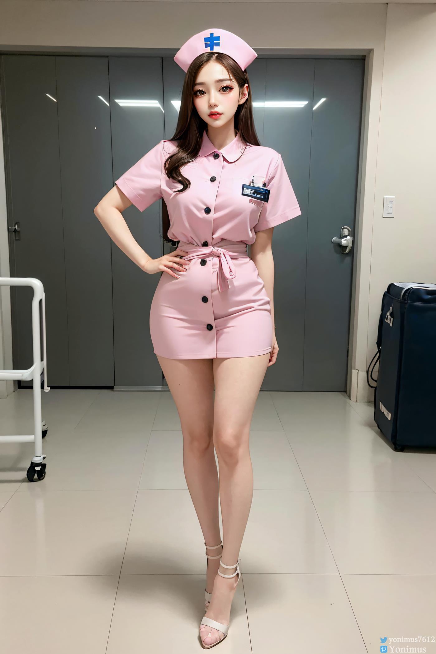 图片[33]-AI绘画 024 Naughty nurse [44P] – 速更版-美库