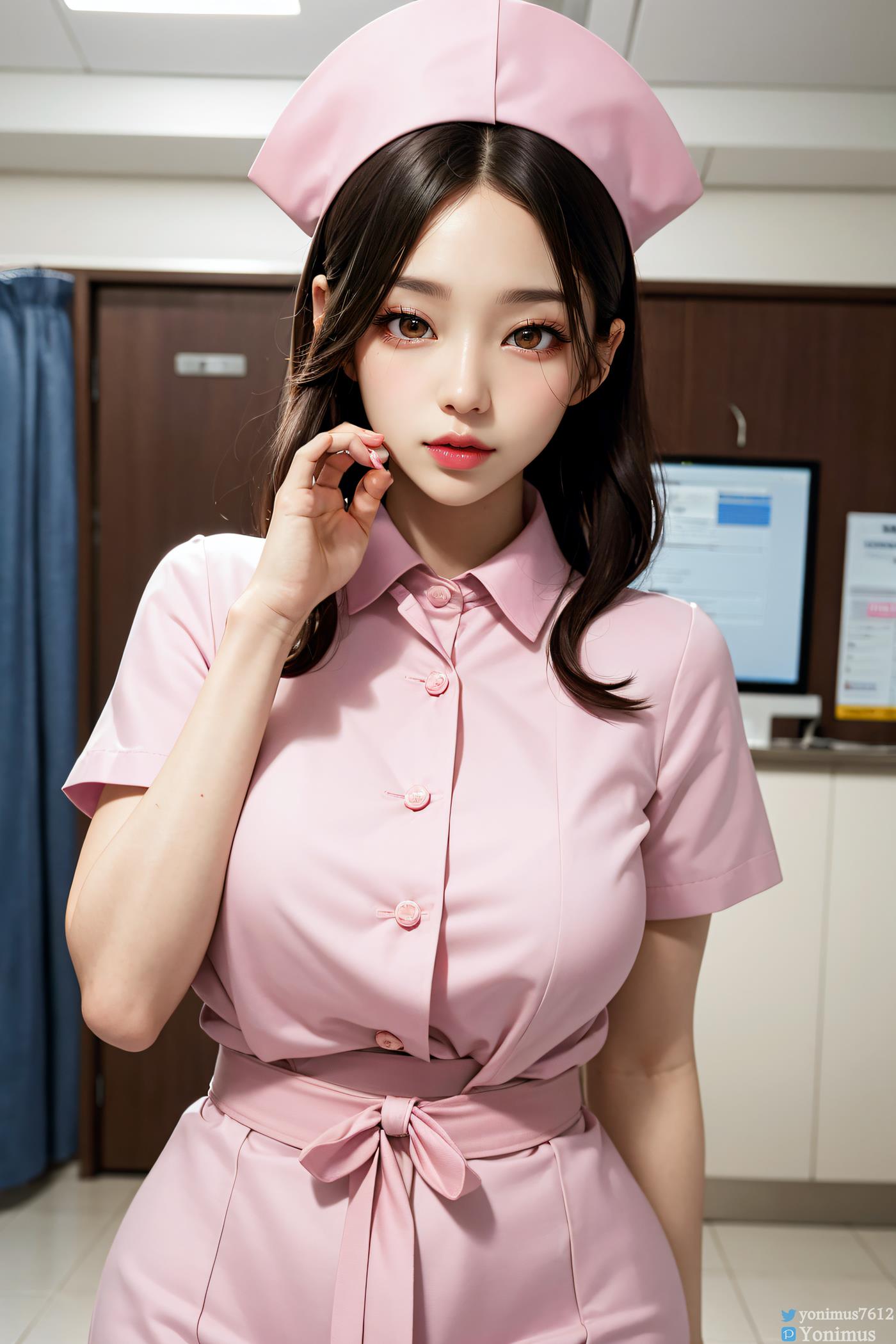 图片[45]-AI绘画 024 Naughty nurse [44P] – 速更版-美库