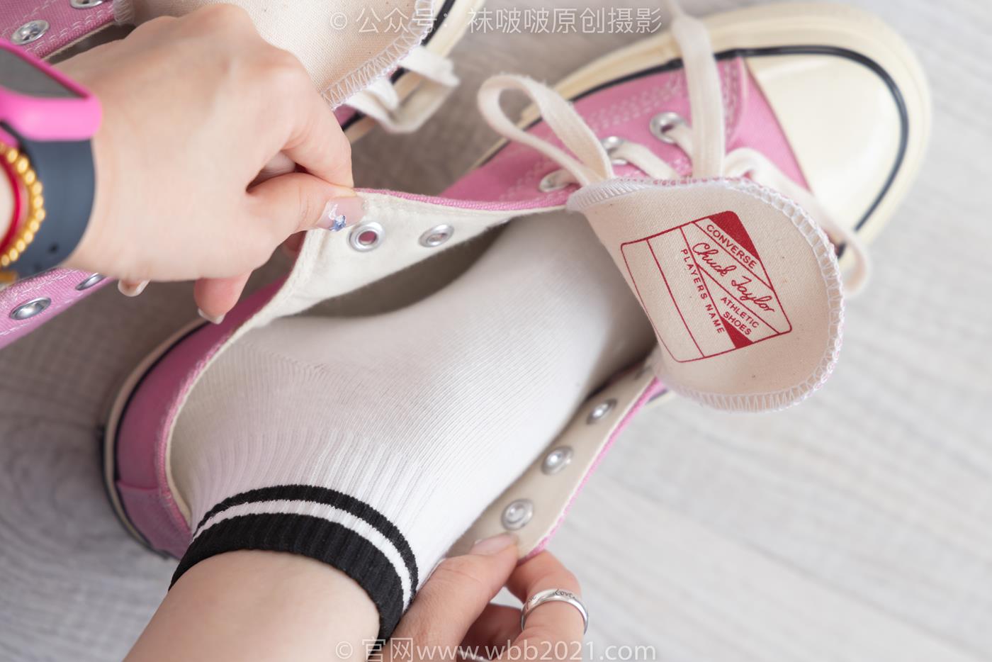 图片[10]-[BoBoSocks袜啵啵]NO.250 稚予-板鞋、皮鞋、白棉袜、灰棉袜[145P] – 速更版-美库