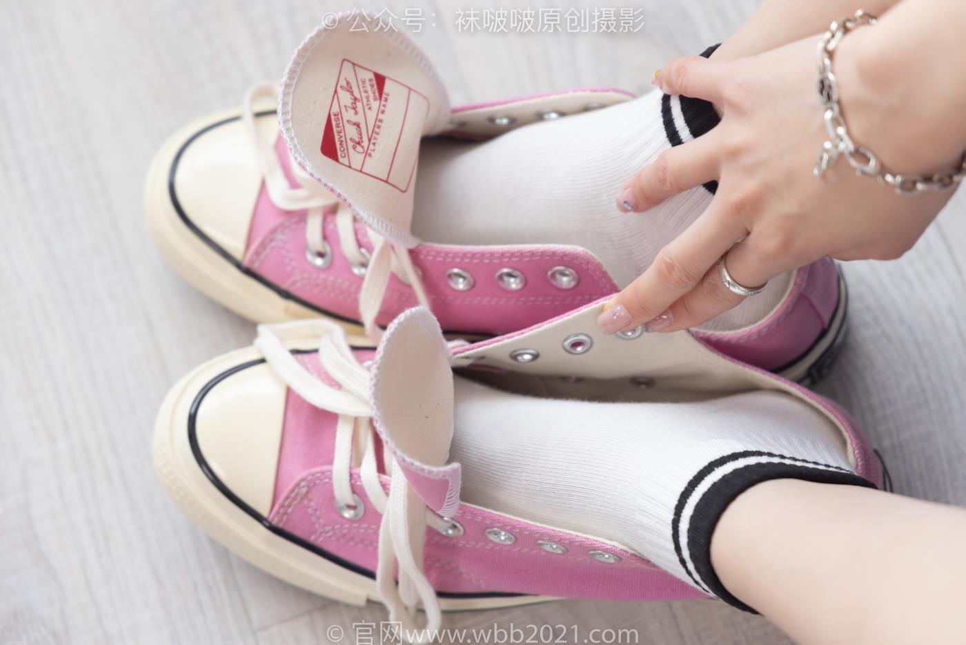 图片[13]-[BoBoSocks袜啵啵]NO.250 稚予-板鞋、皮鞋、白棉袜、灰棉袜[145P] – 速更版-美库